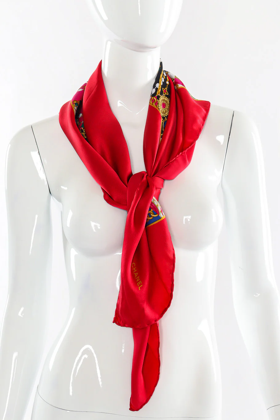 Jewel CC Mosaic Scarf - Image 4
