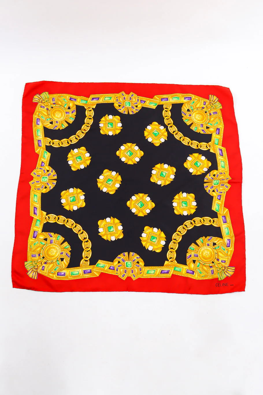Jewel Silk Scarf - Image 3