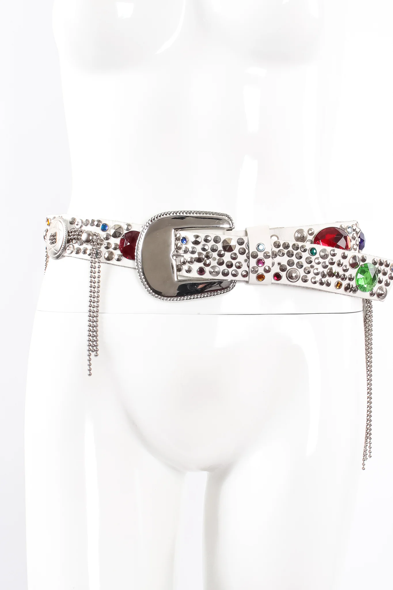 Jewel Studded Chain Fringe Belt - Image 4