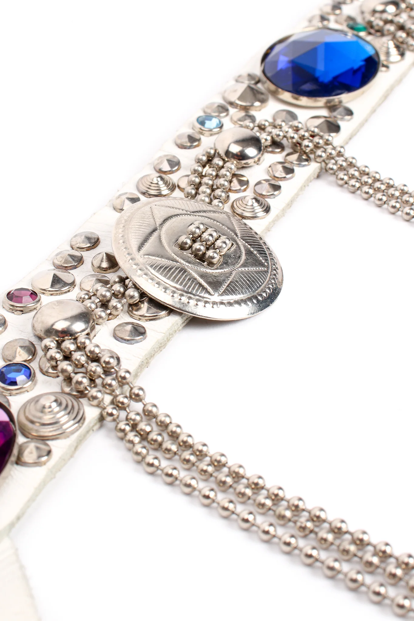 Jewel Studded Chain Fringe Belt - Image 8