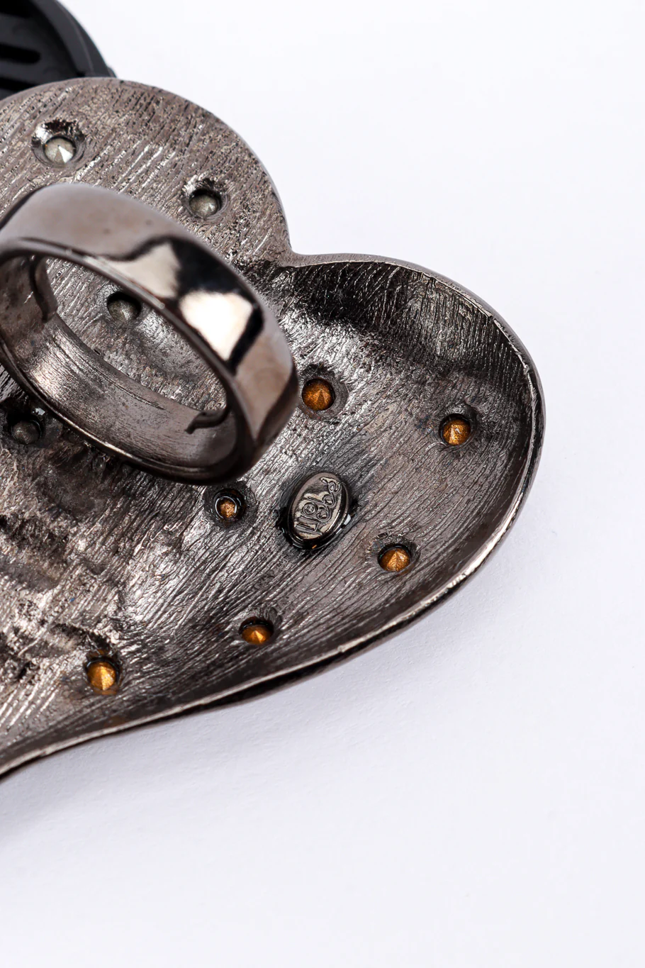 Jeweled Broken Heart Ring - Image 5