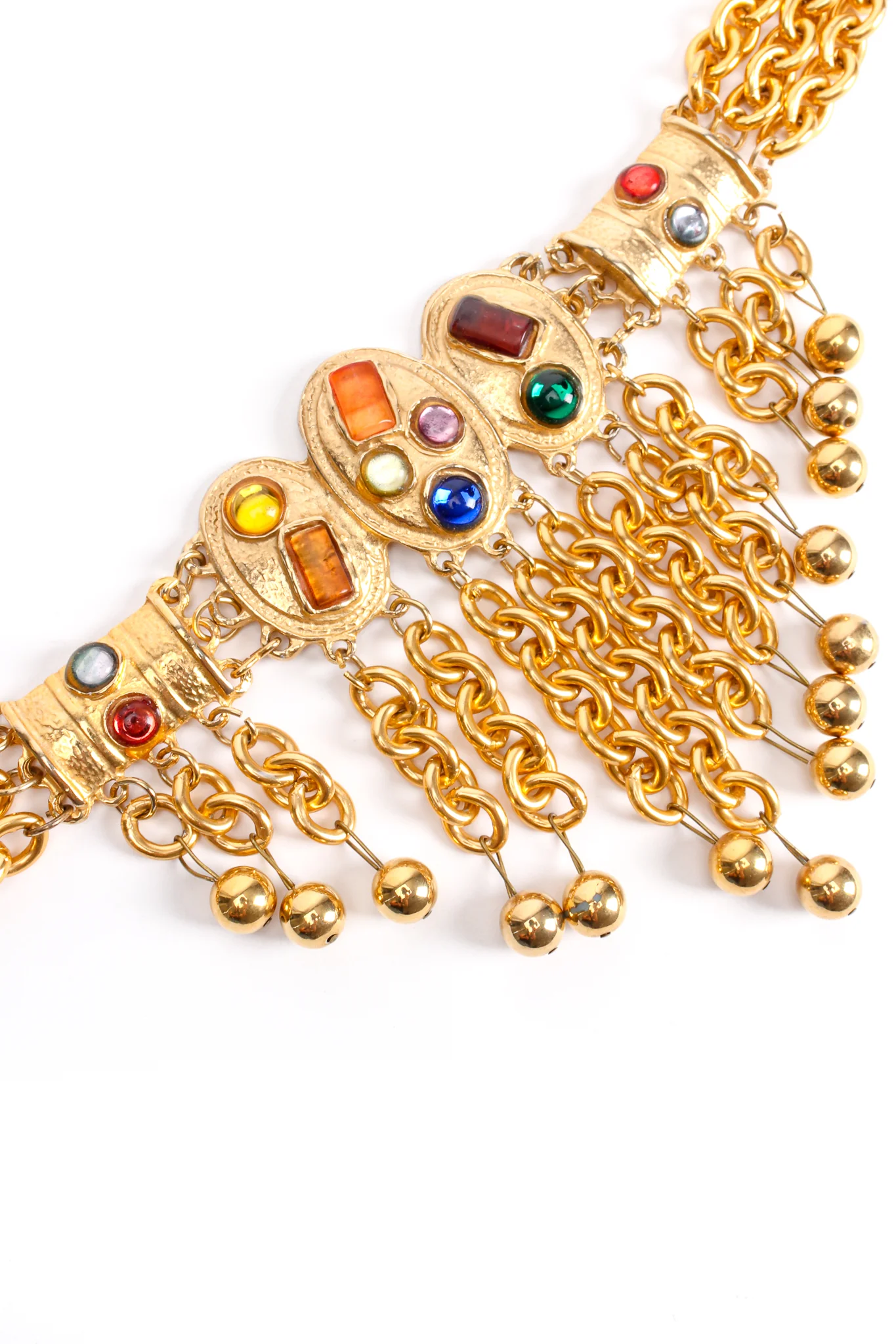 Jeweled Chain Fringe Belt - Image 5
