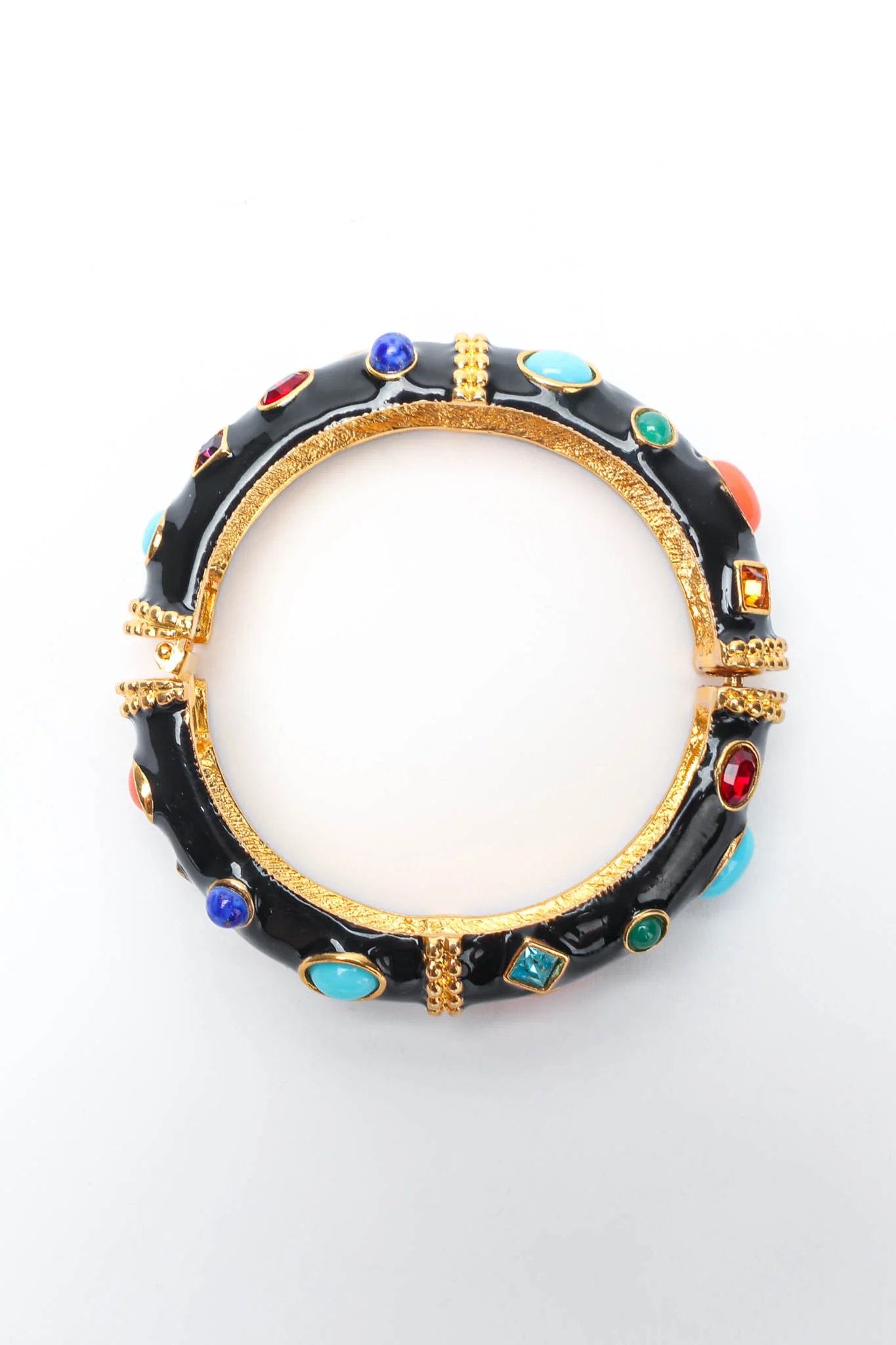 Jeweled Enamel Bracelet - Image 4