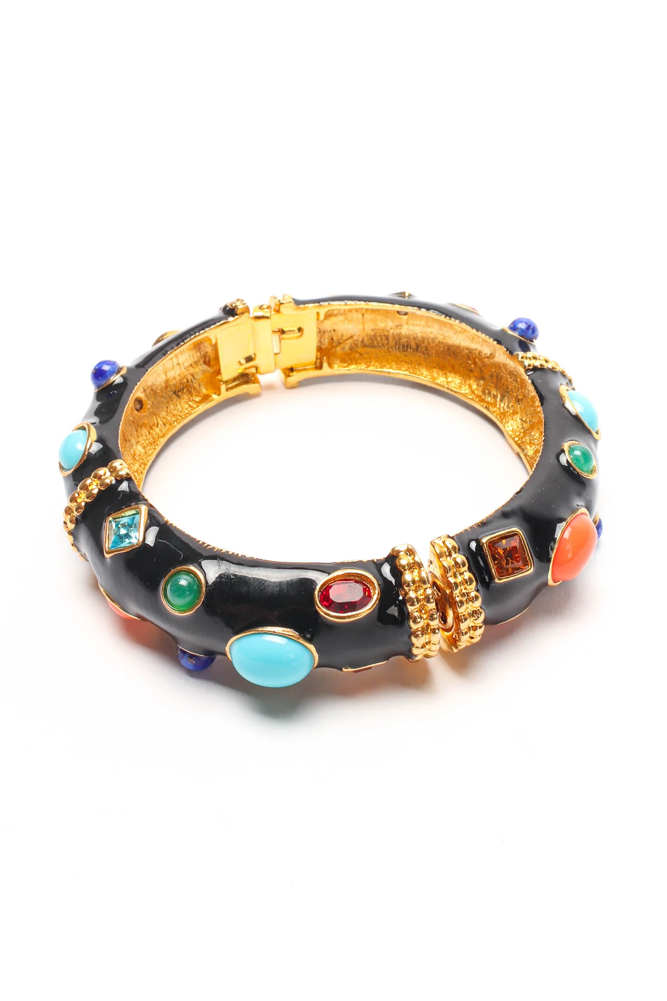 Jeweled Enamel Bracelet - Image 5