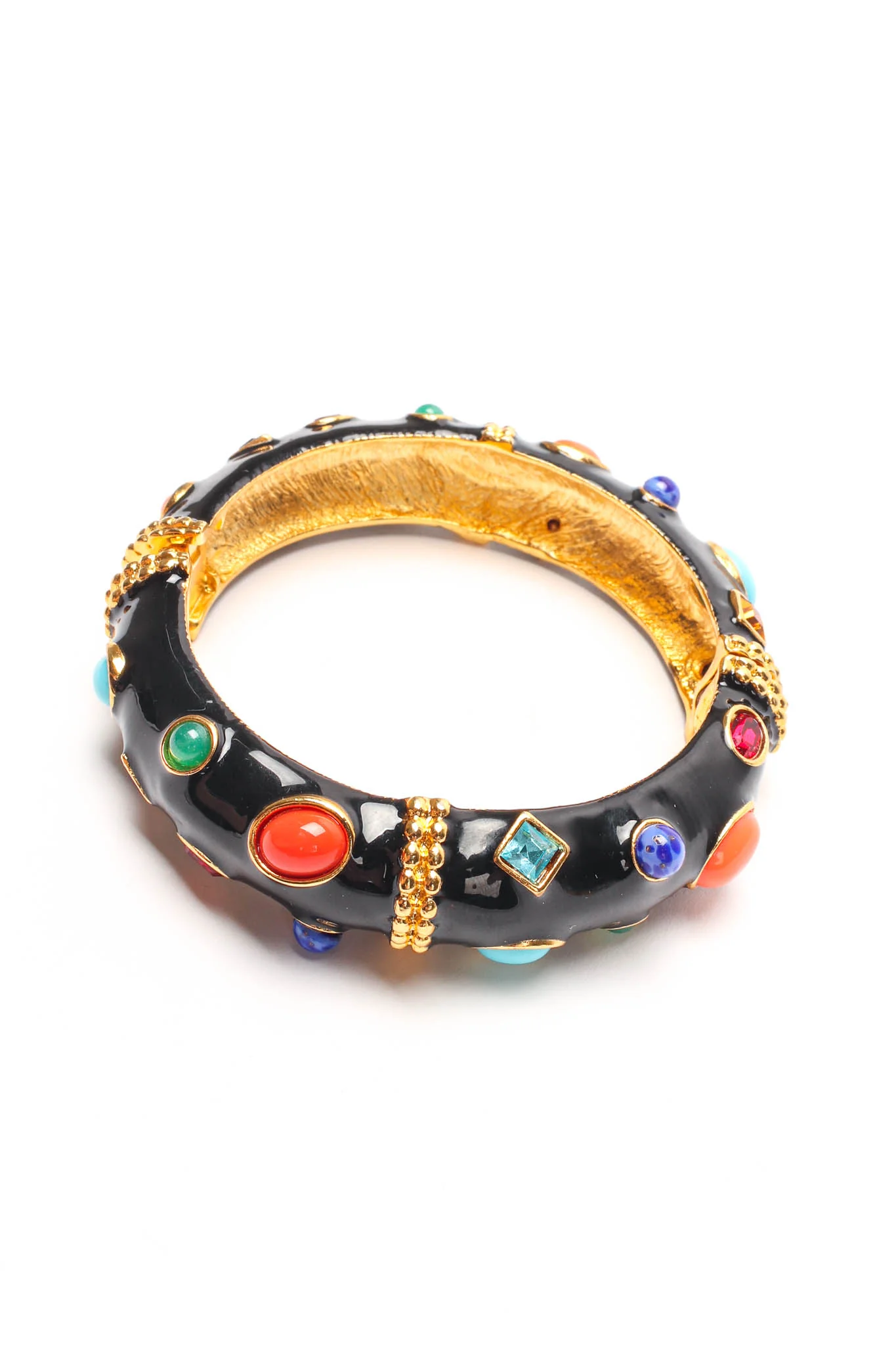 Jeweled Enamel Bracelet - Image 6