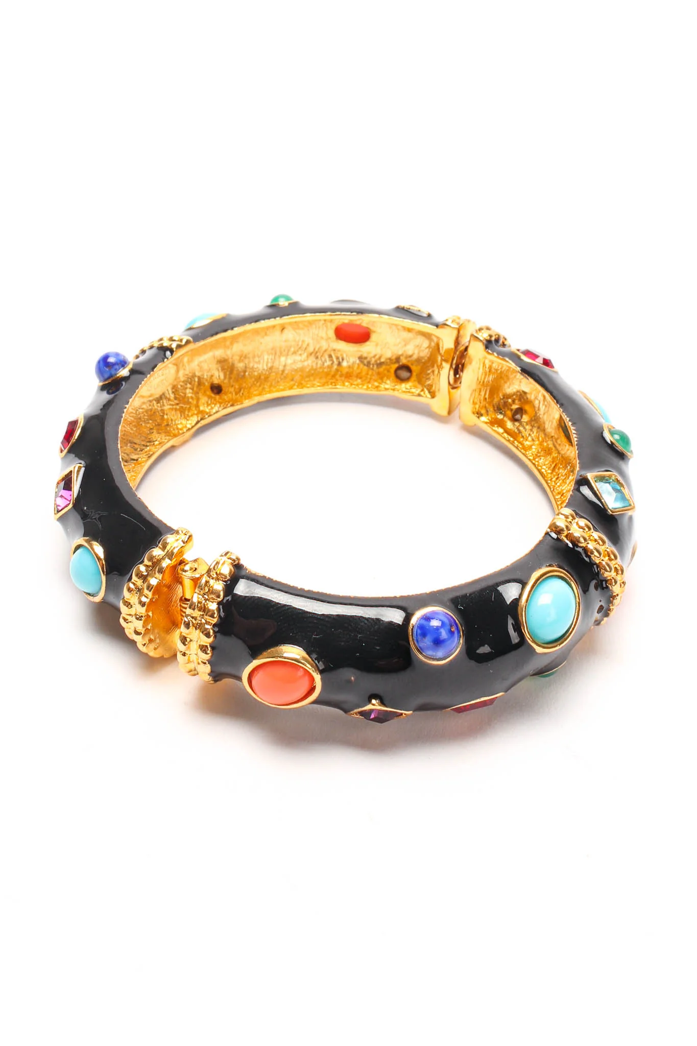 Jeweled Enamel Bracelet - Image 7