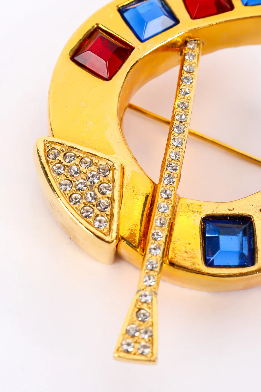 Jeweled Equestrian Brooch - Image 2