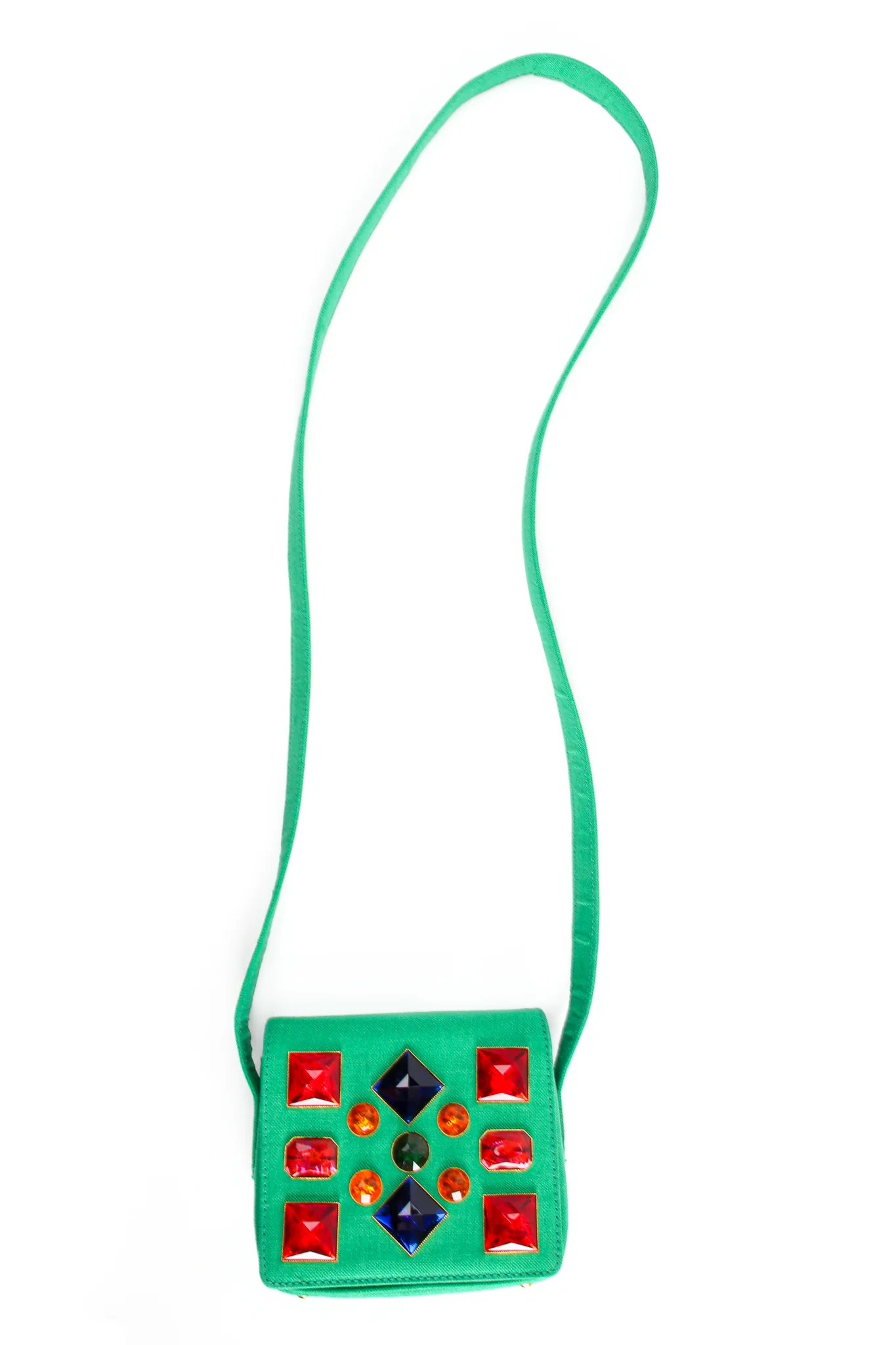 Jeweled Flap Mini Bag - Image 3