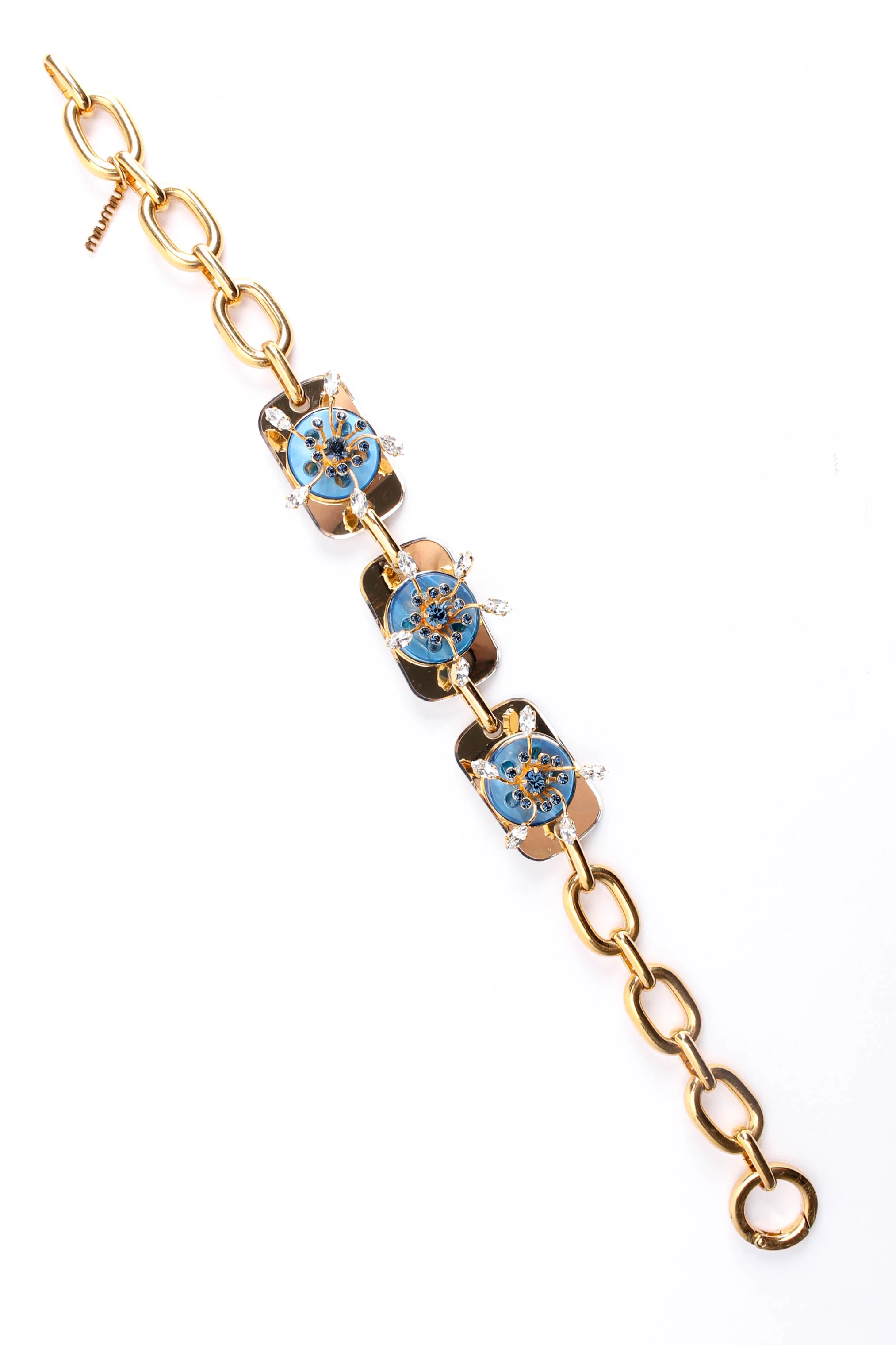Jeweled Floral Blossom Necklace - Image 9