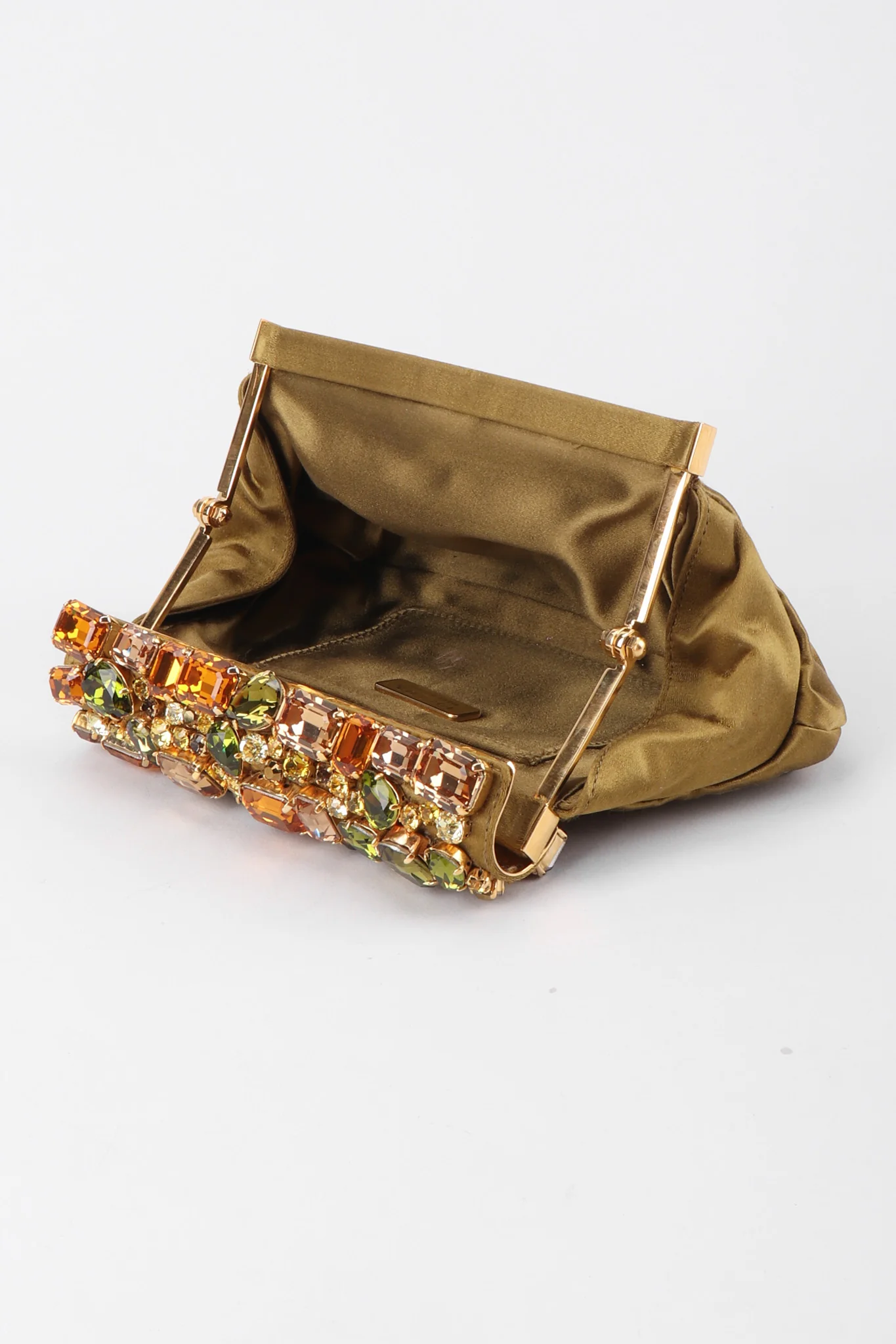 Jeweled Satin Evening Bag - Image 9