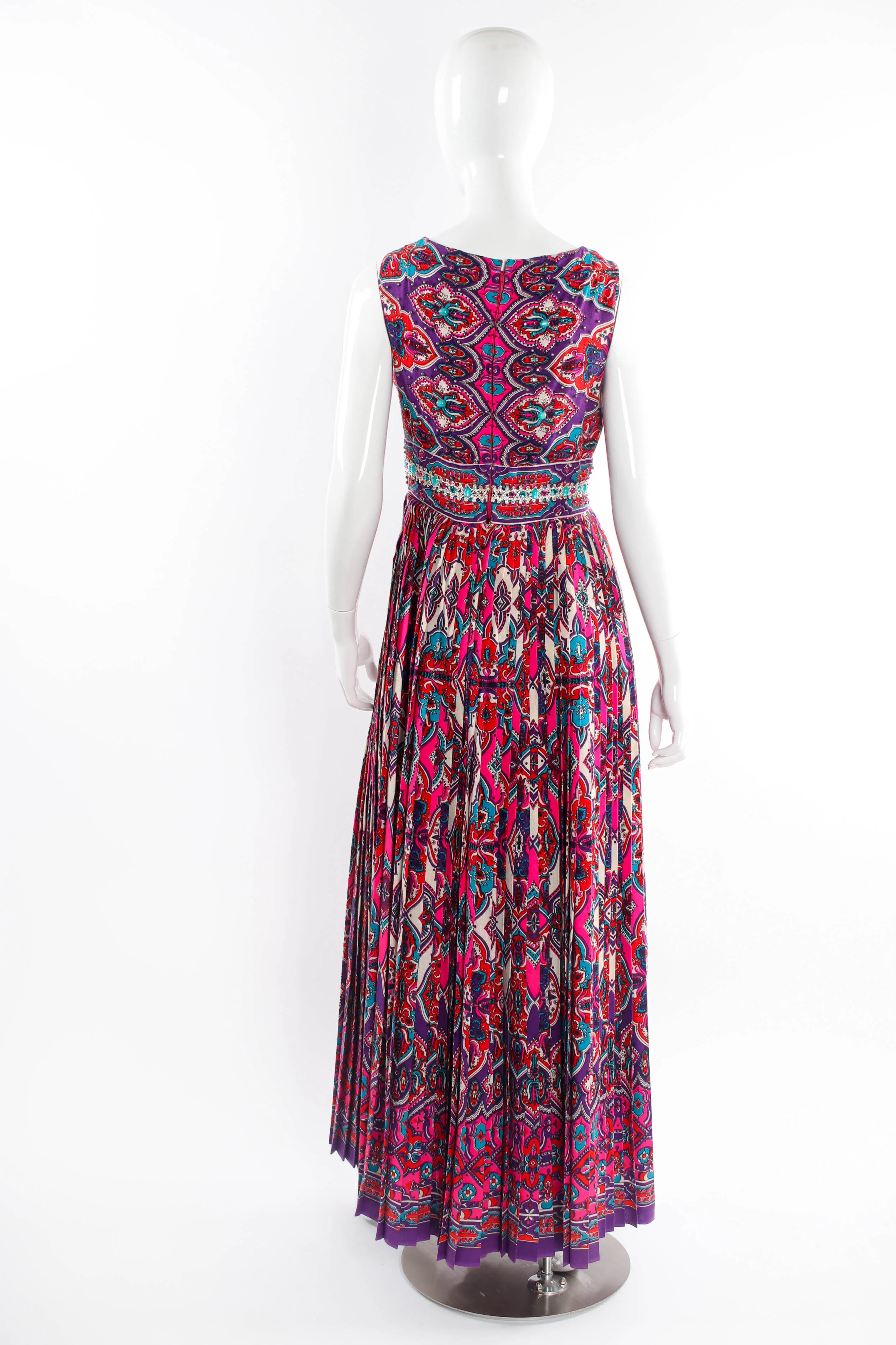 Jeweled & Studded Botanical Jumpsuit - Image 6