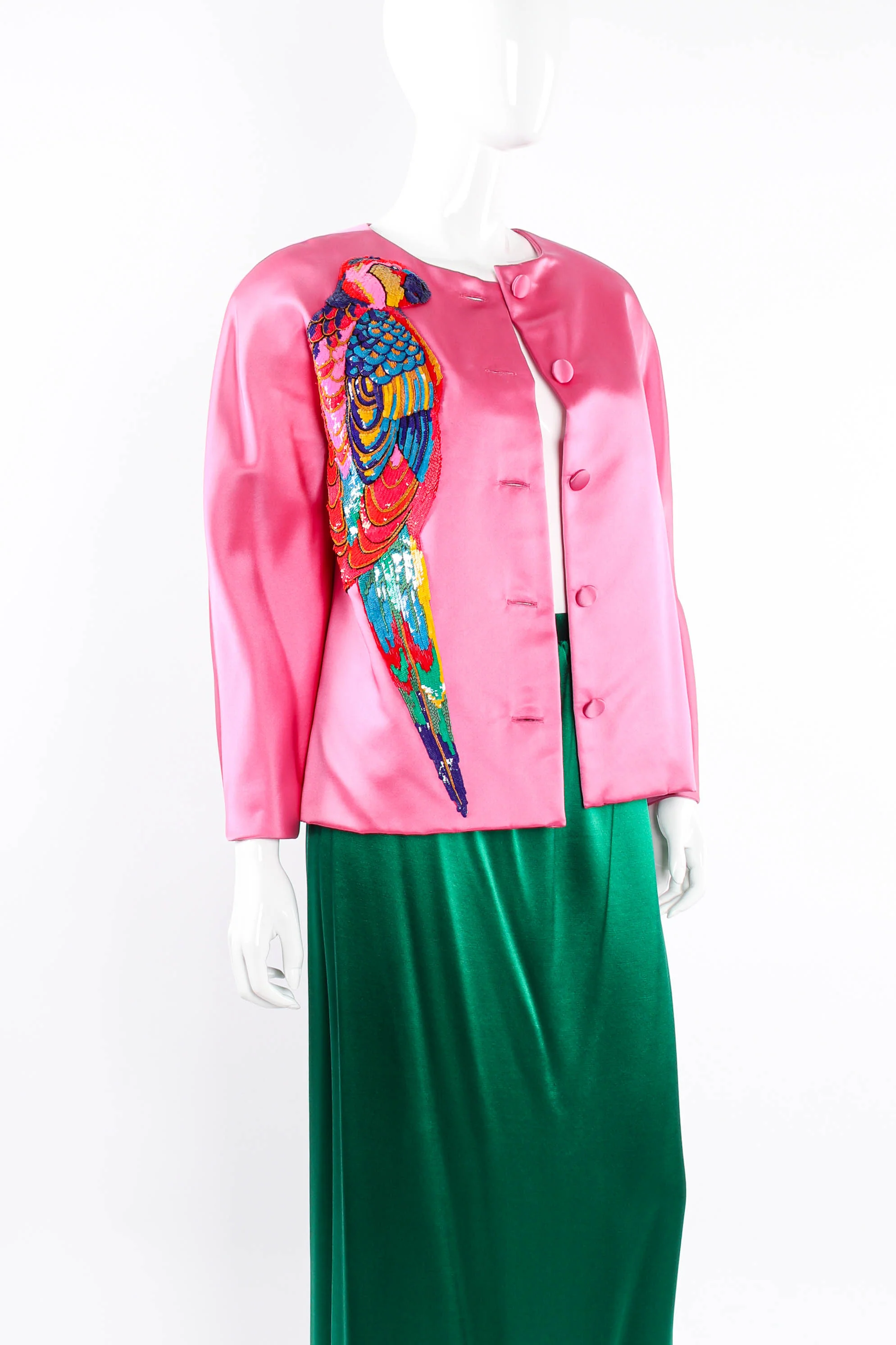 Jubilant Parrot Jacket & Skirt Set - Image 4