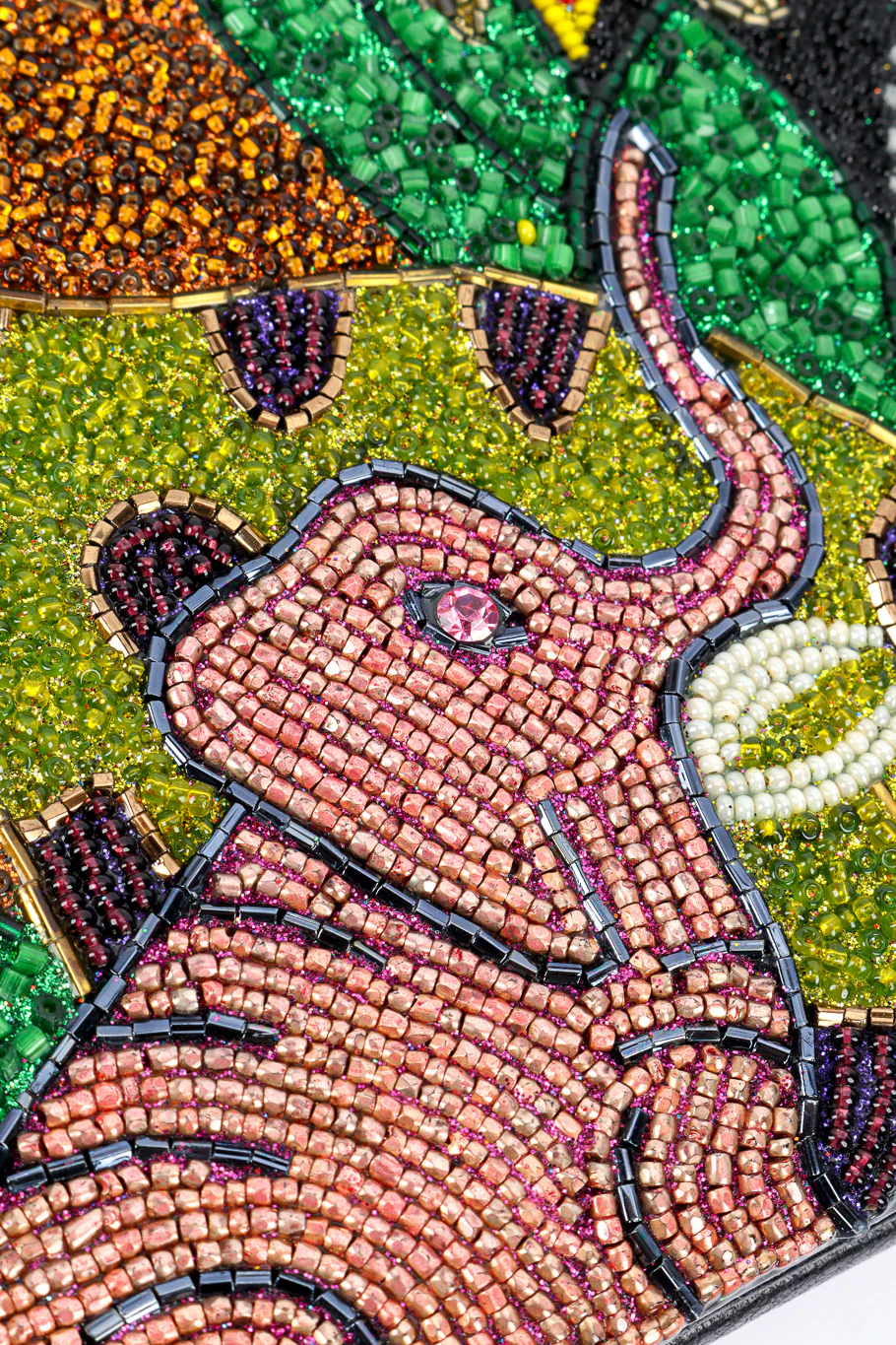 Jungle Animal Beaded Bag - Image 6