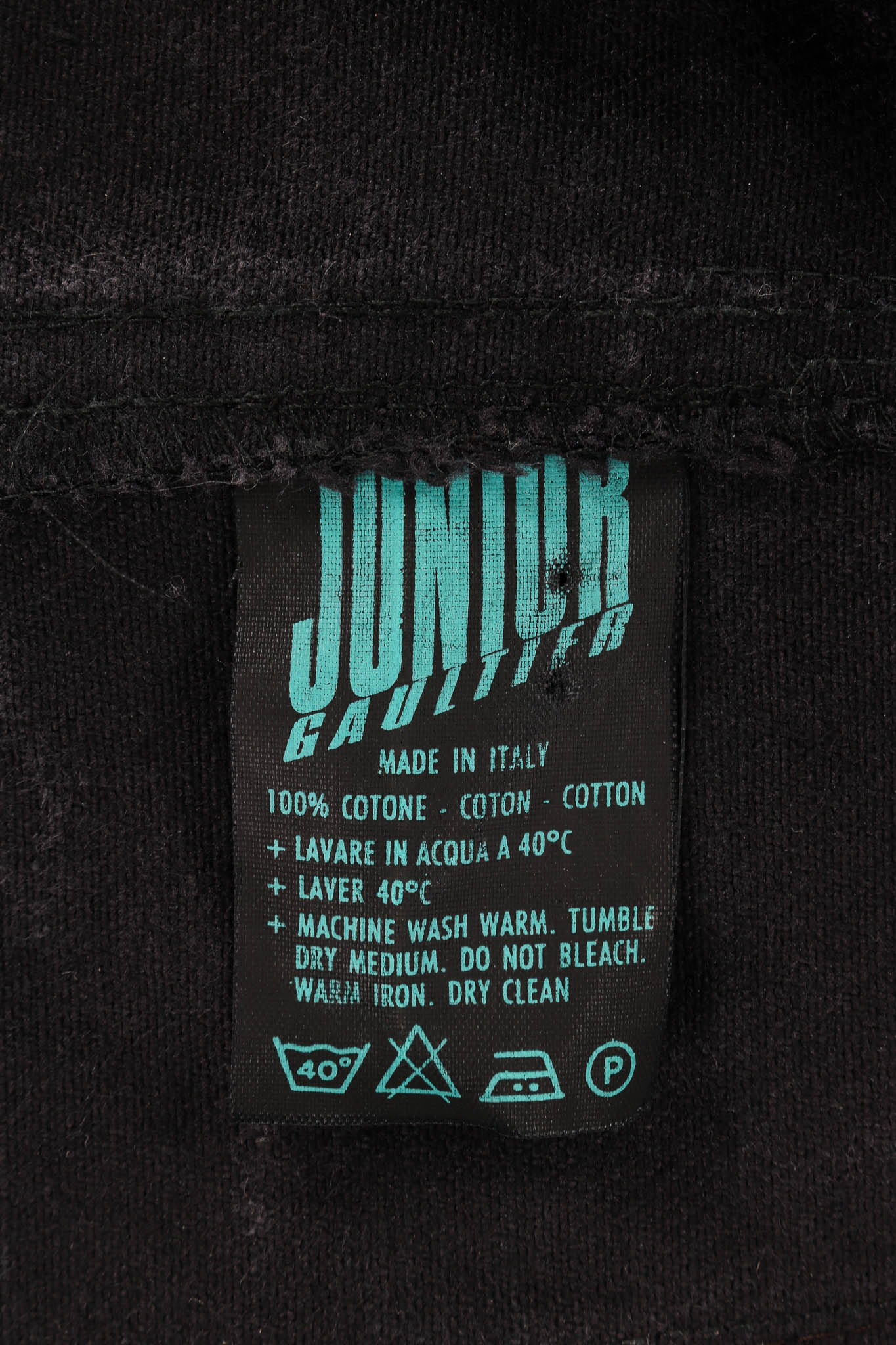 1990s Denim Lace-Up Vest - Image 13