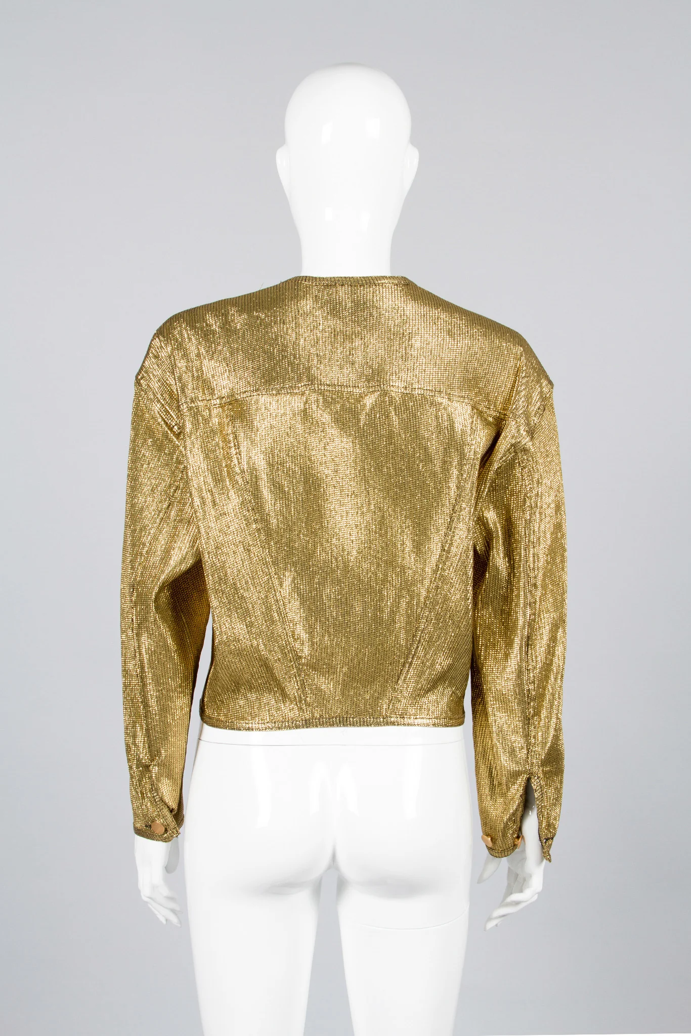 Junior Gaultier Metallic Jacket - Image 4