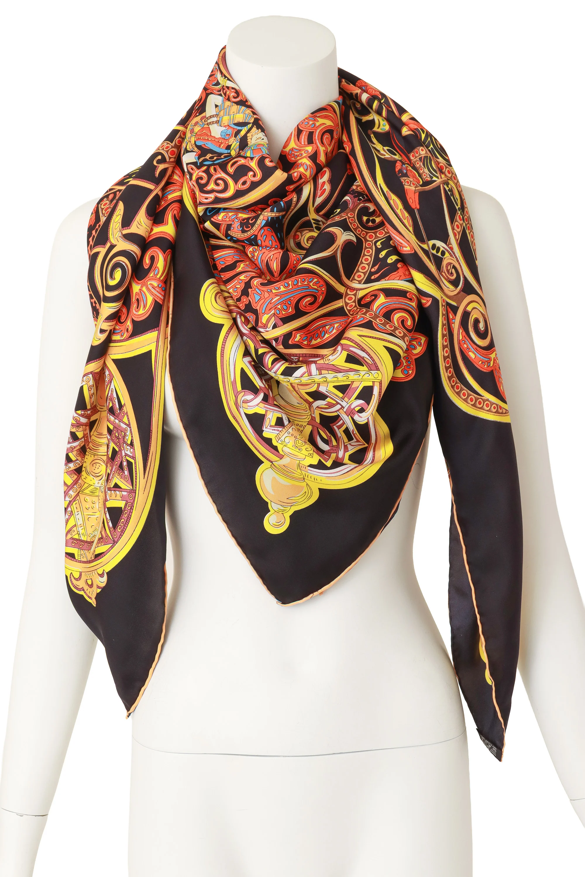 La Charmante Aux Animaux Silk Scarf - Image 2