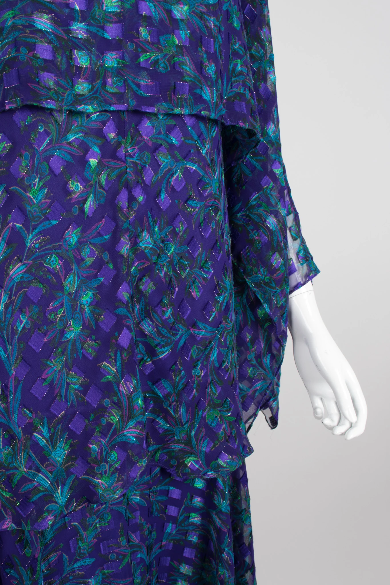 Kimono Sleeve Tiered Dress - Image 12