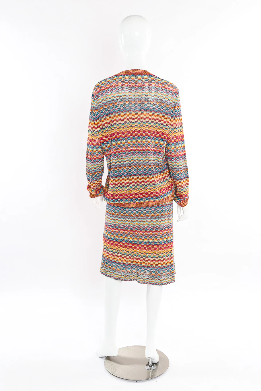 Knit Cardigan and Skirt Set - Image 3