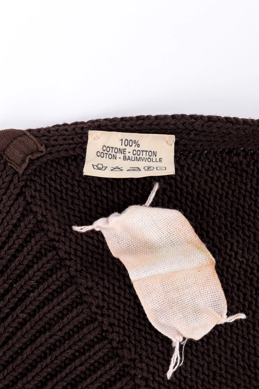 1996 S/S Knit Ring Collar Halter Top - Image 9