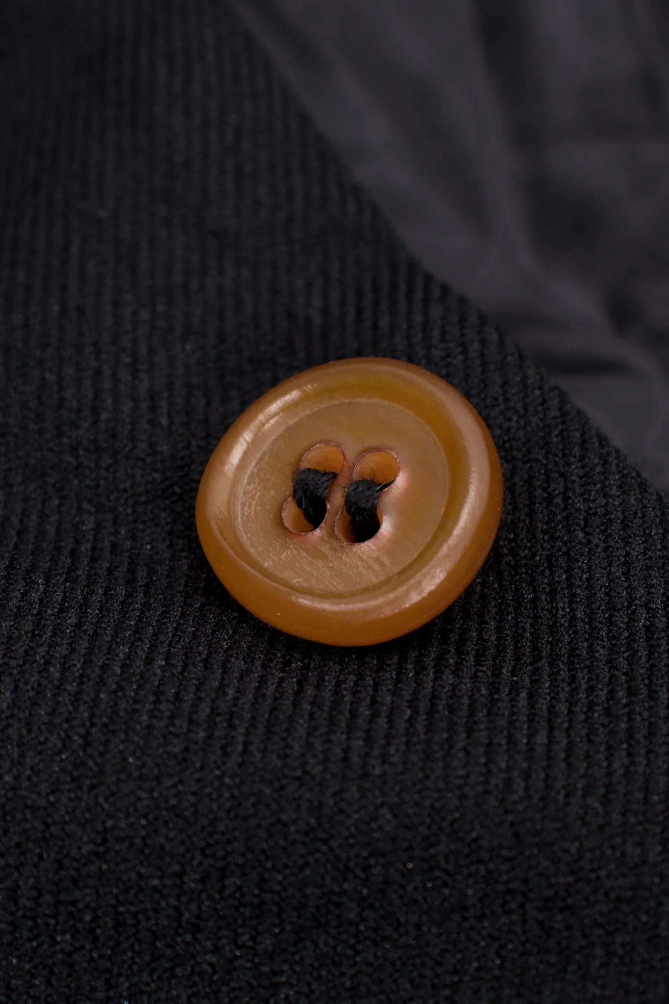 Knotted Scarf Collar Coat - Image 14