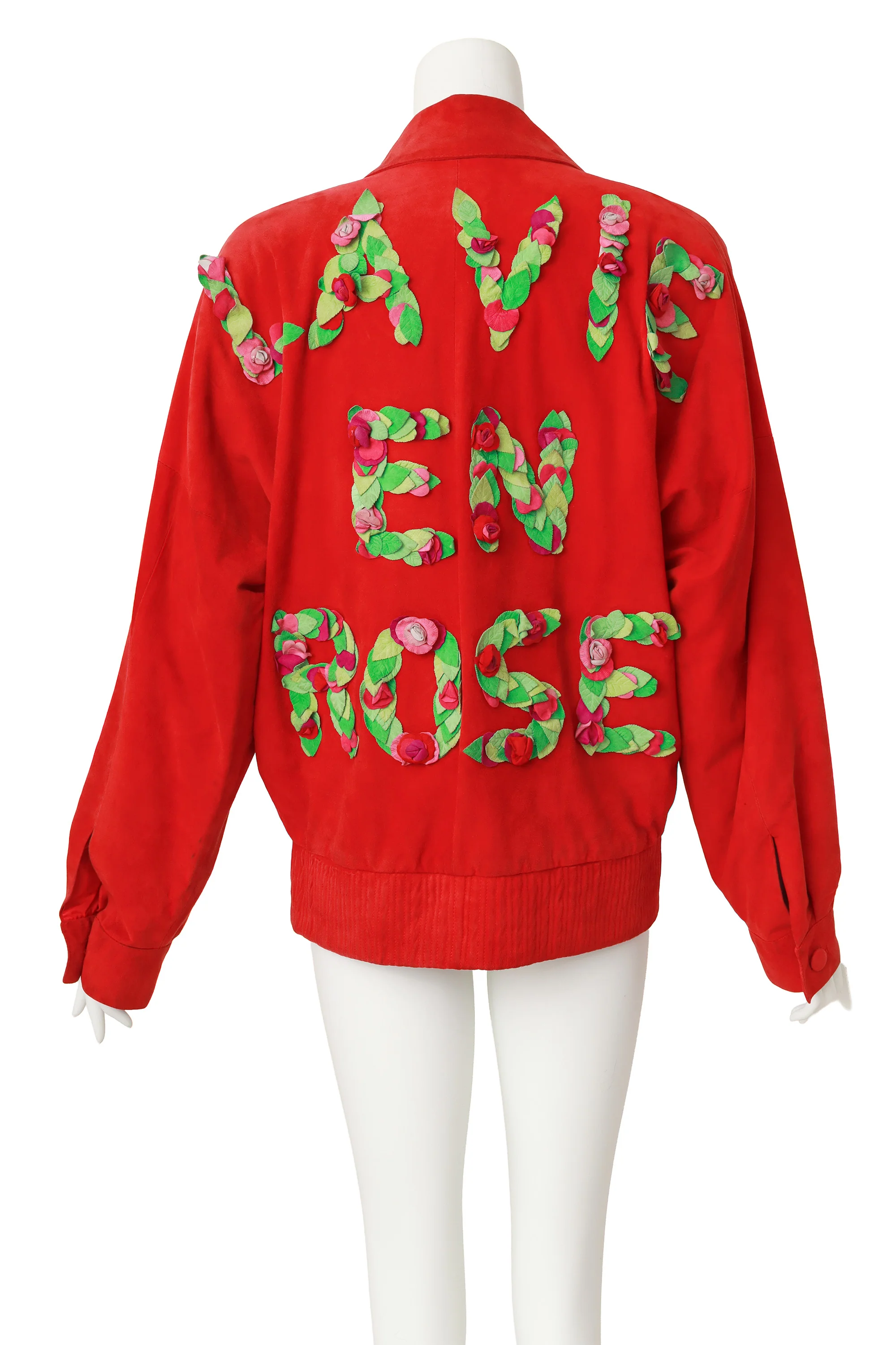 'La Vie En Rose' Suede Jacket