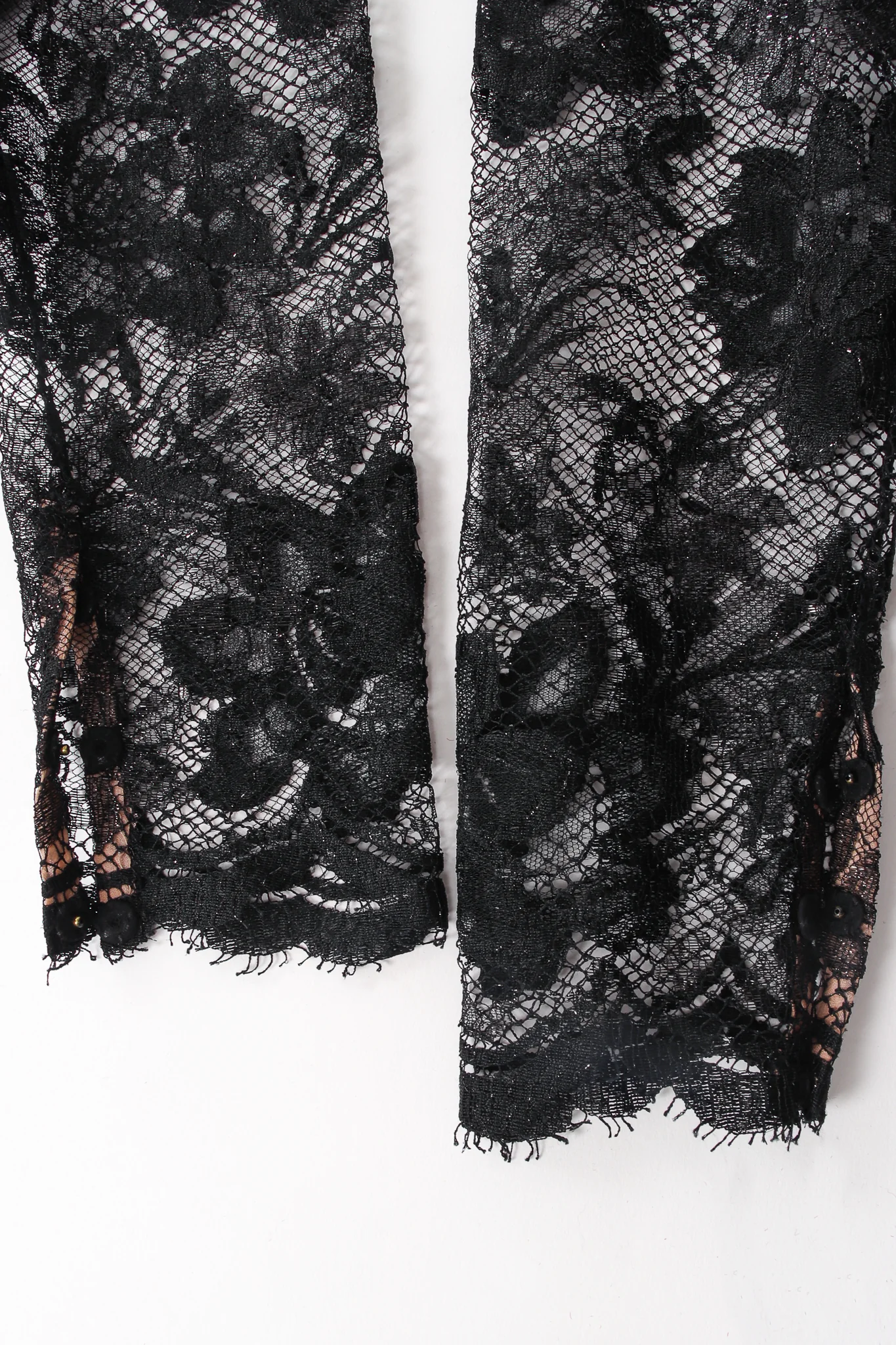Lace Drop Waist Contour Gown - Image 6