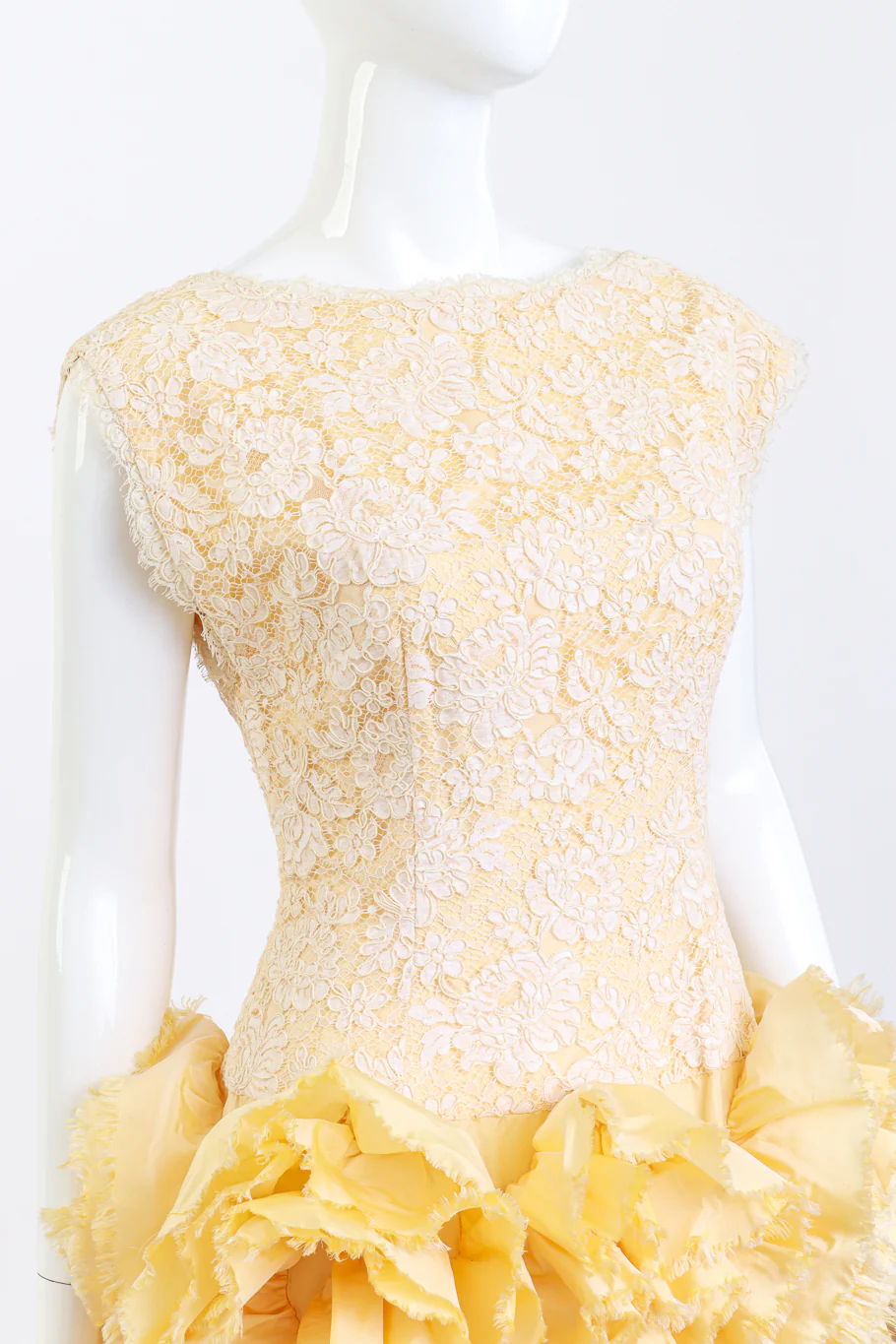Lace Floral Cocktail Dress - Image 5