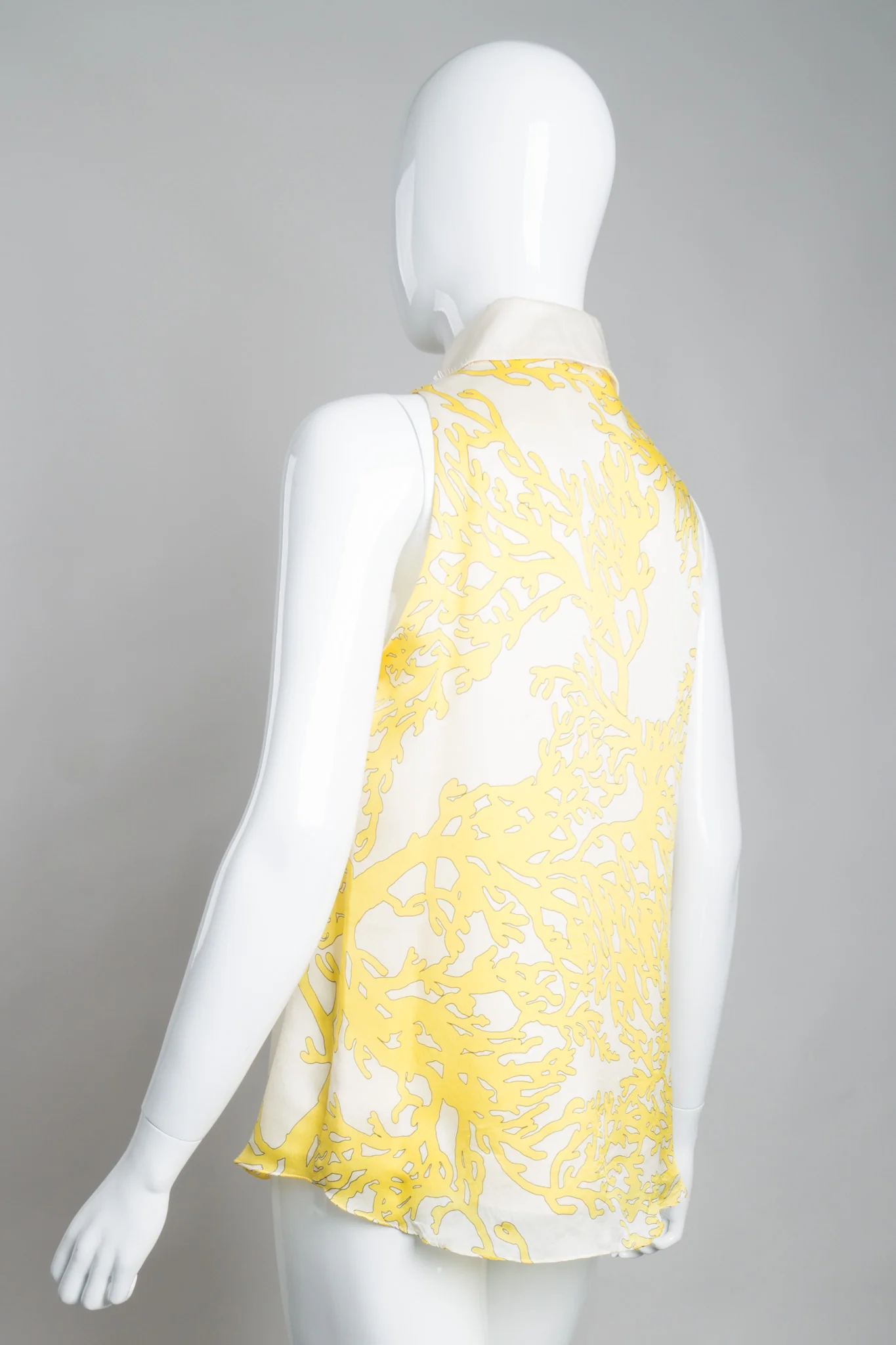 Lace Front Sleeveless Blouse - Image 5