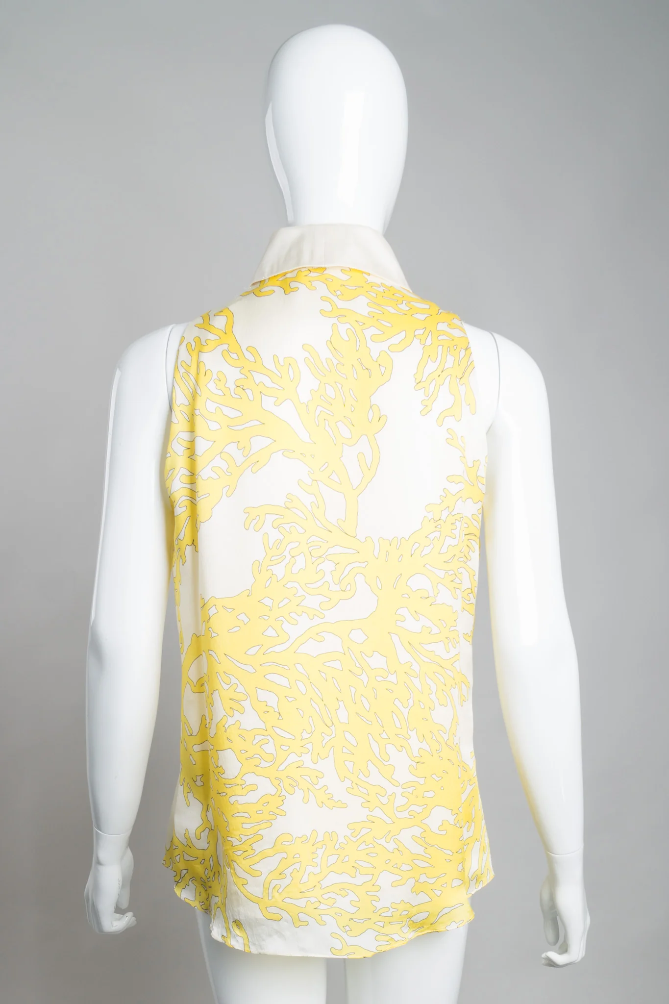 Lace Front Sleeveless Blouse - Image 6