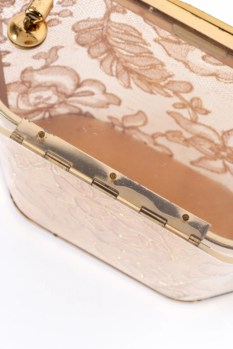 Lace Lucite Box Bag - Image 10