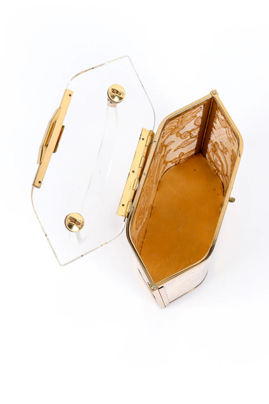 Lace Lucite Box Bag - Image 11