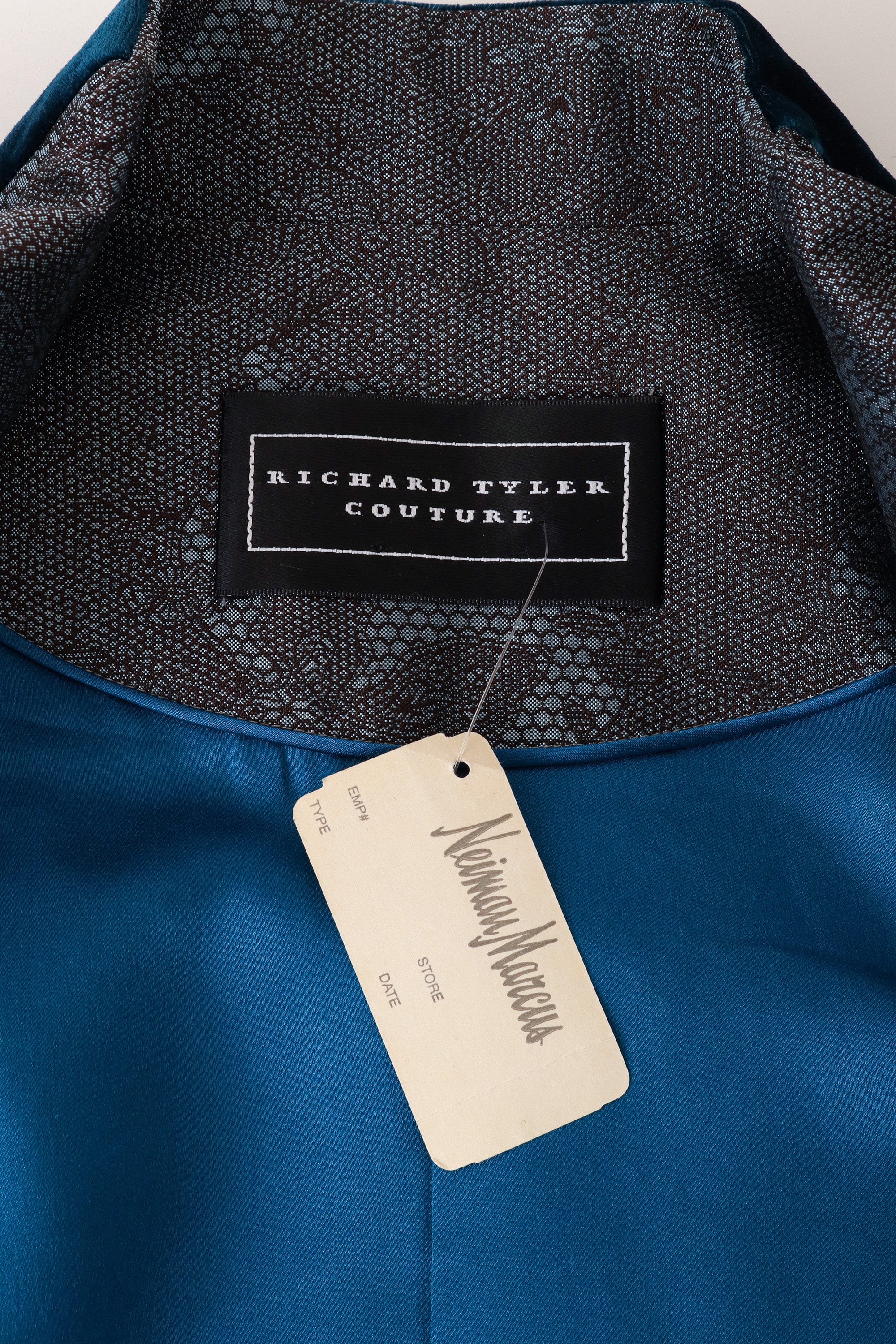 Lace Motif Jacquard Blazer - Image 5