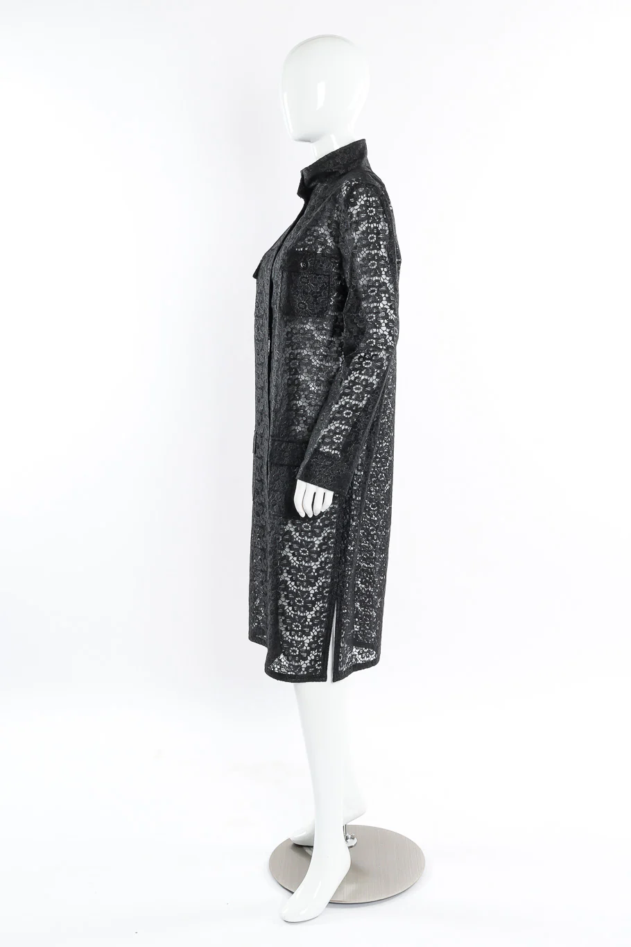 Lace Pattern Coat - Image 2