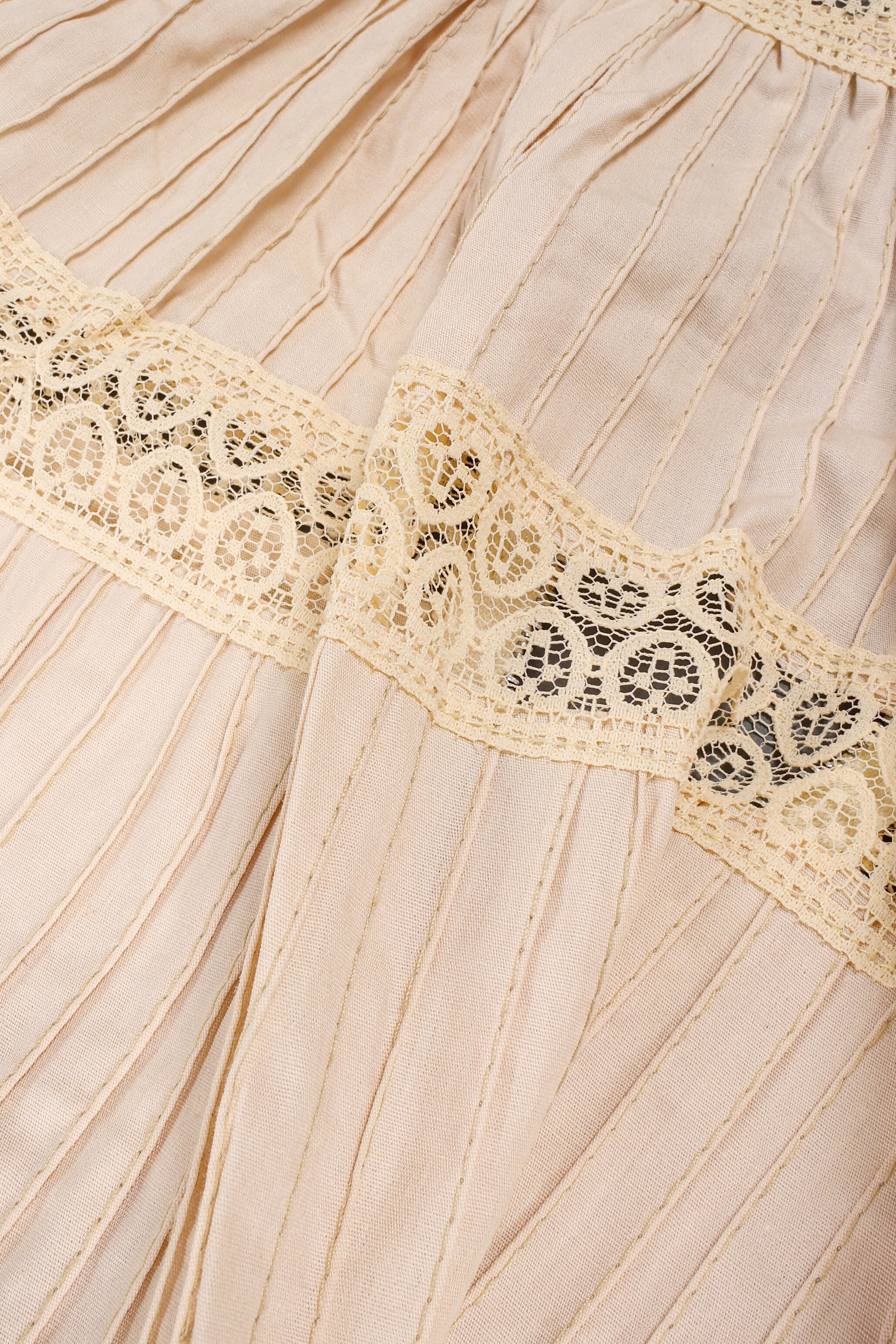 Lace Pintuck Prairie Dress - Image 7