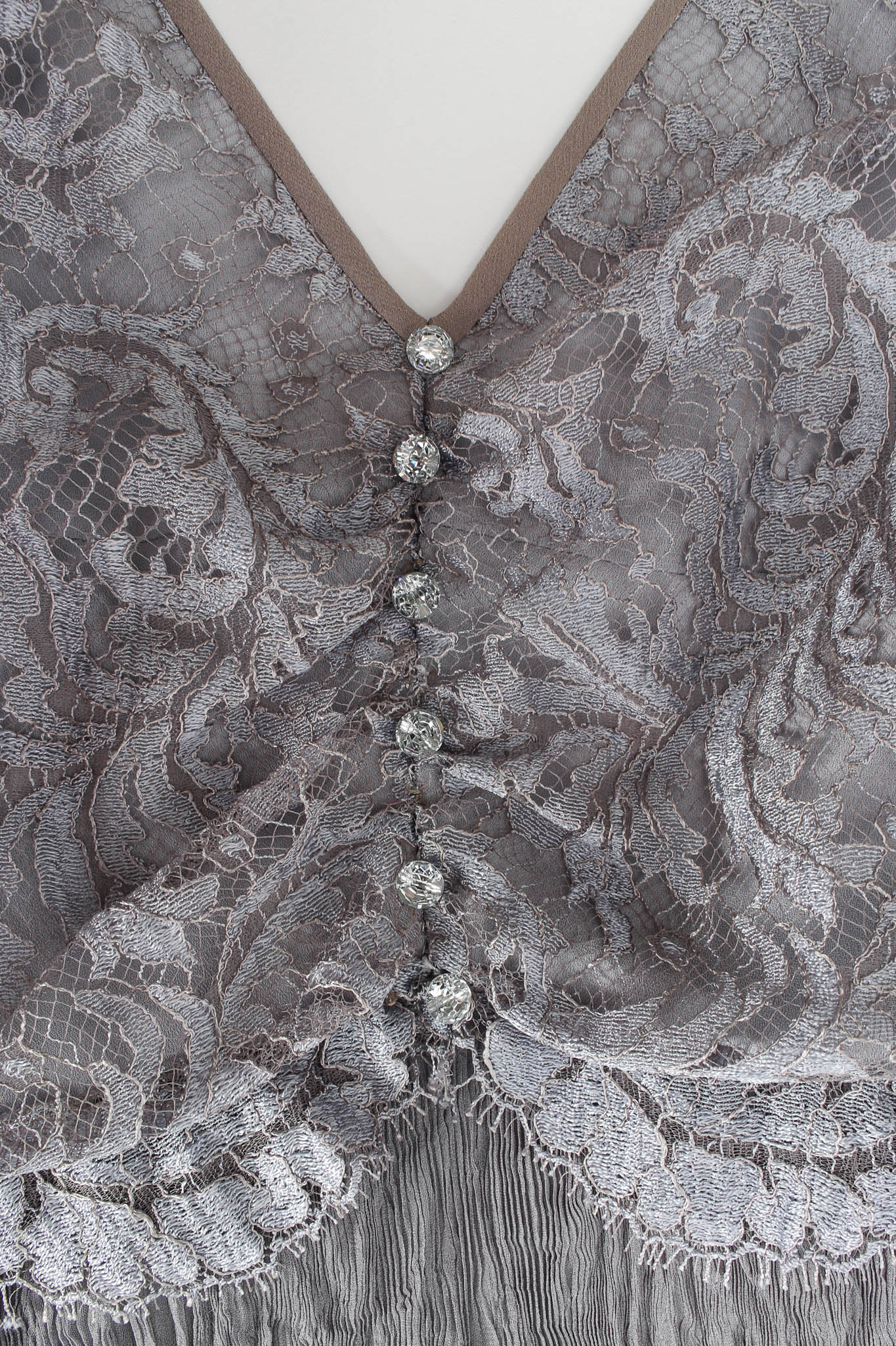 Lace Plissé Pleat Dress - Image 8