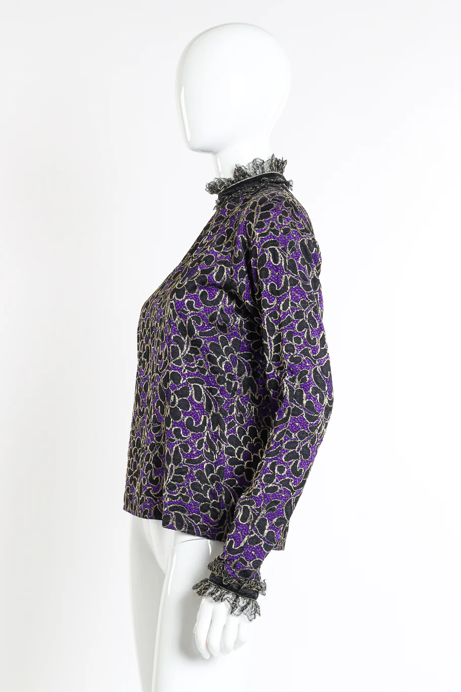 Lace Silk Top - Image 2