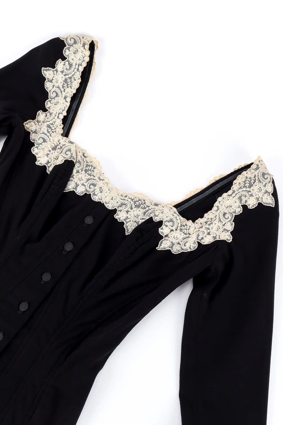 Lace Trim Corset & Skirt Set - Image 6
