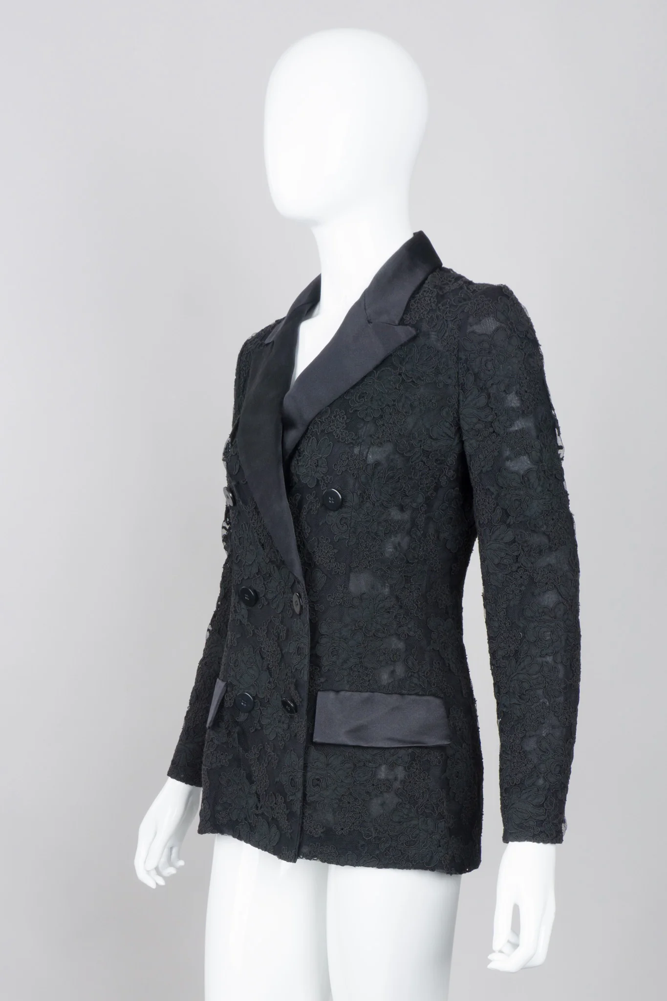 Lace Tuxedo Jacket - Image 4