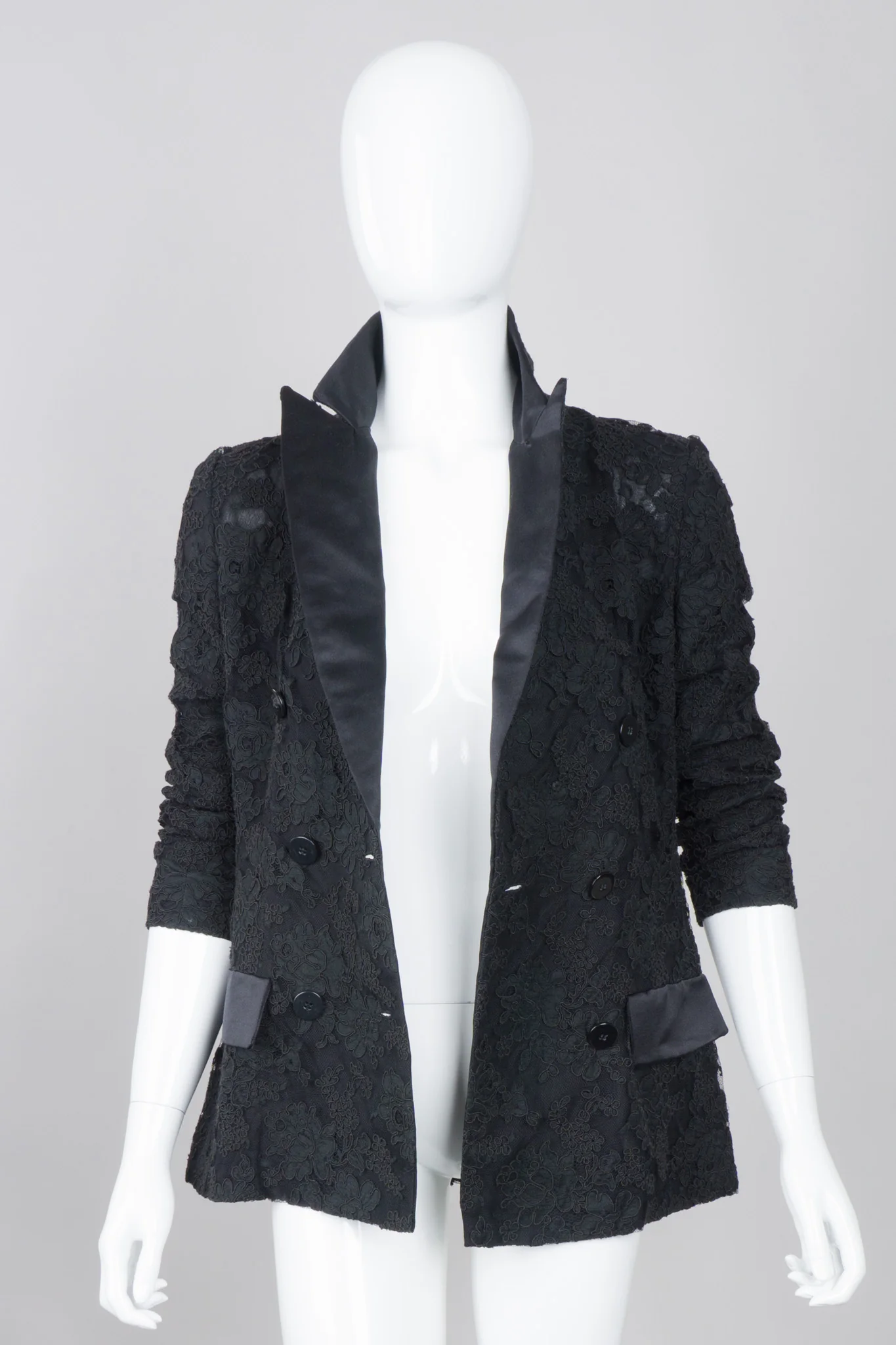 Lace Tuxedo Jacket - Image 8