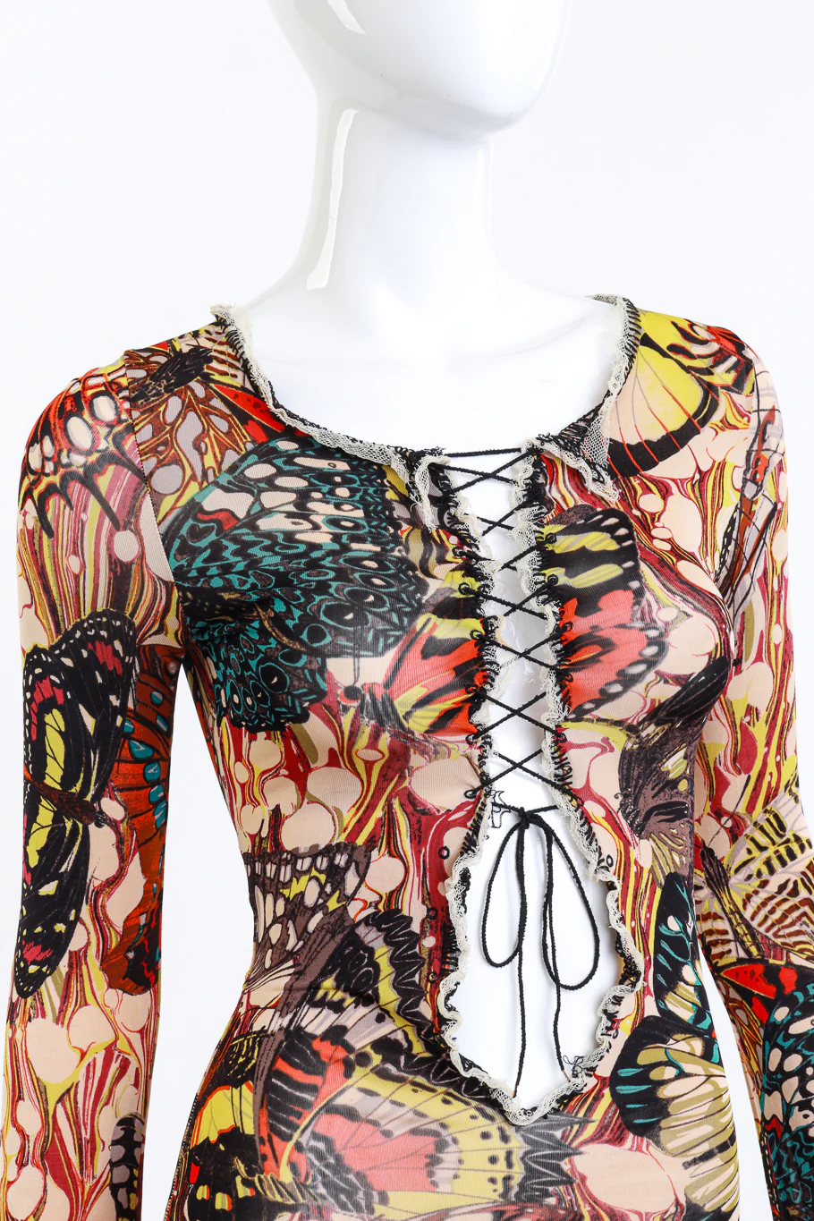 Lace Up Butterfly Top - Image 5