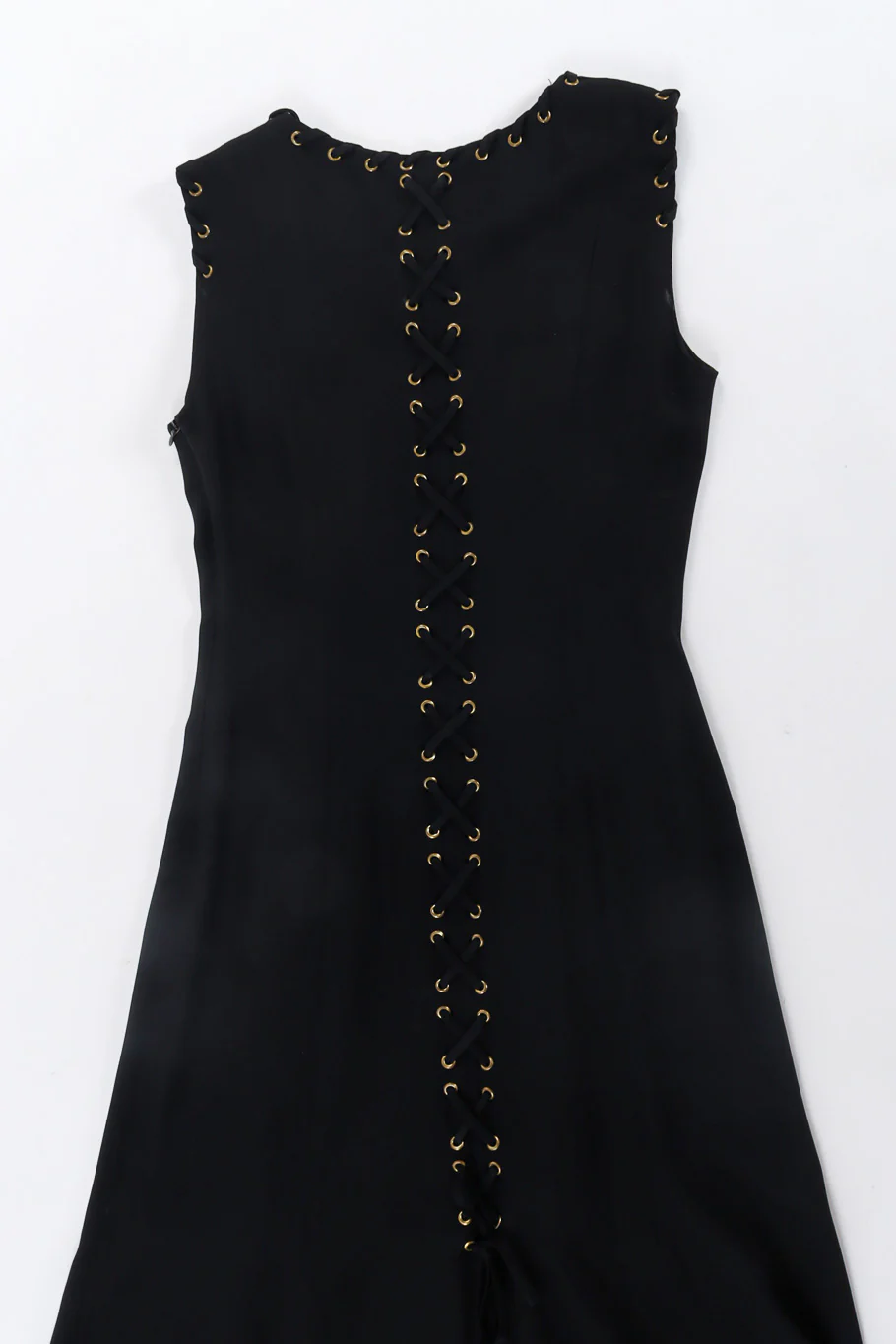 Lace Up Grommet Dress - Image 5