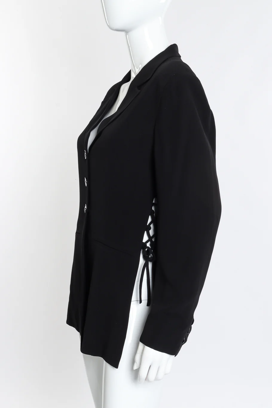 Lace Up Side & Back Jacket - Image 2