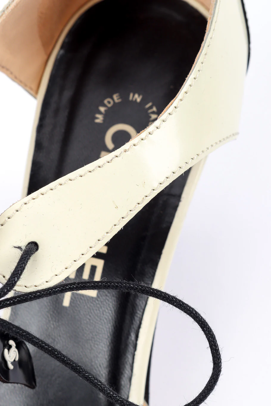 Lace Up Spectator Heels - Image 13