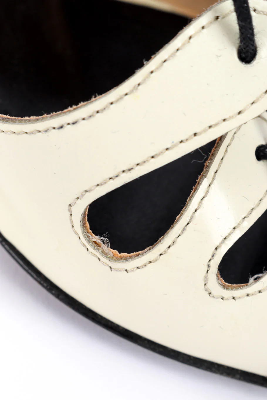 Lace Up Spectator Heels - Image 7