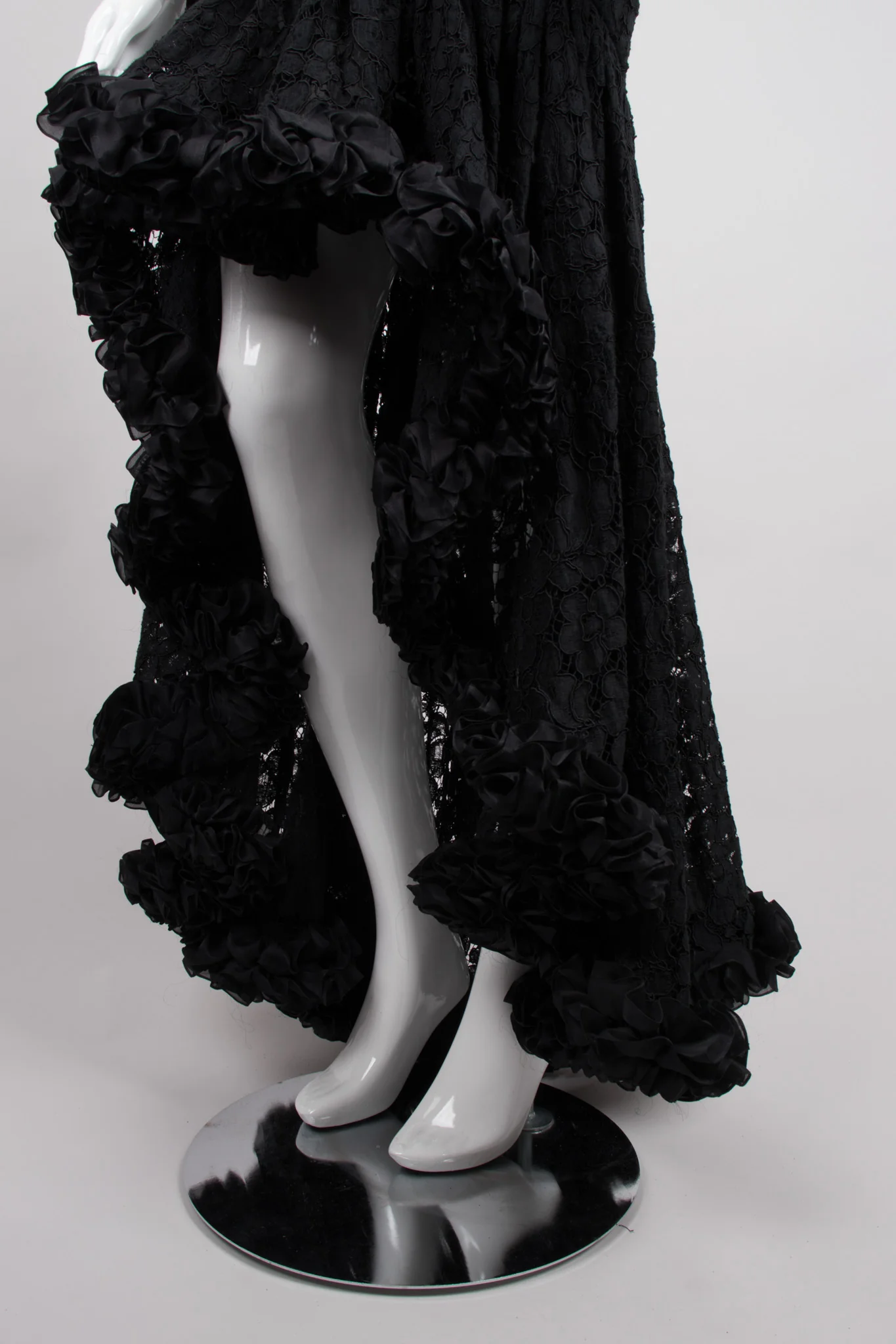 Lace Waterfall Gown - Image 12