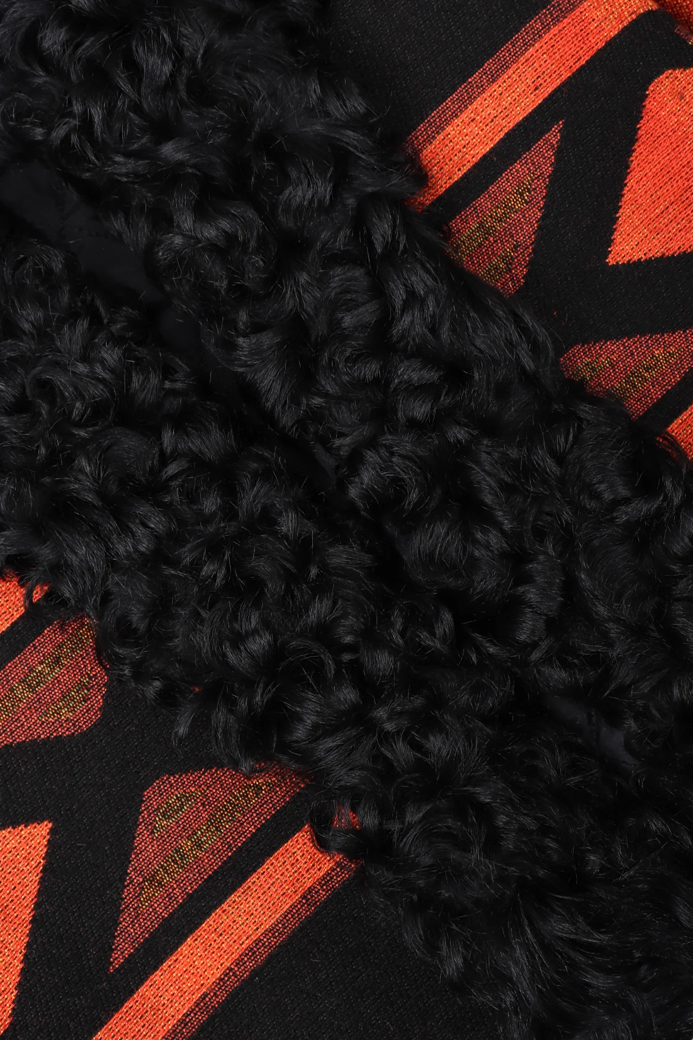 Lamb Collar Tapestry Coat - Image 12