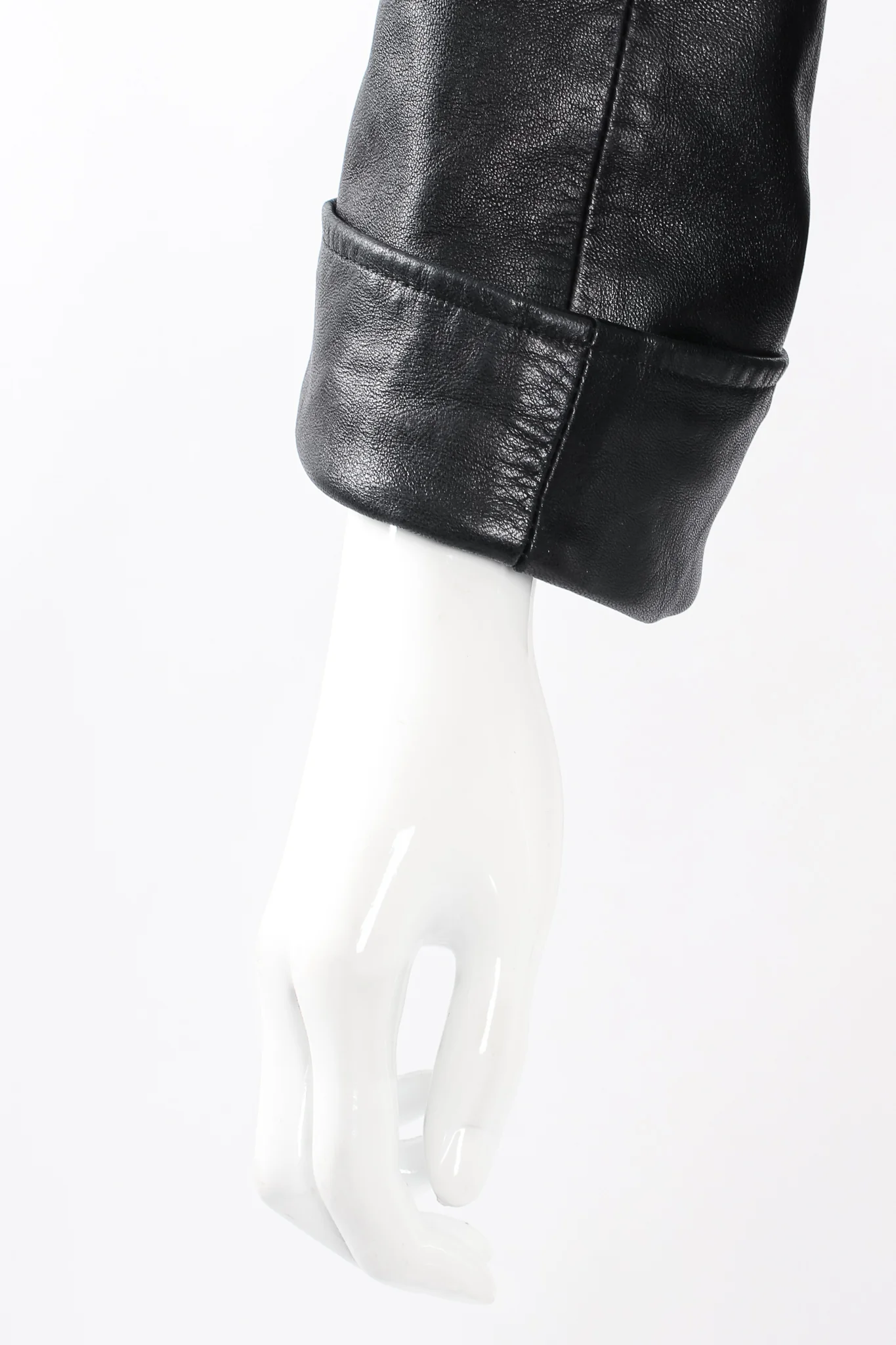 Lambskin Leather Blazer - Image 11