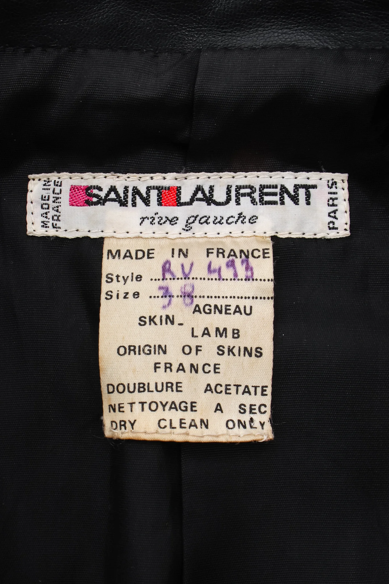 Lambskin Leather Blazer - Image 15