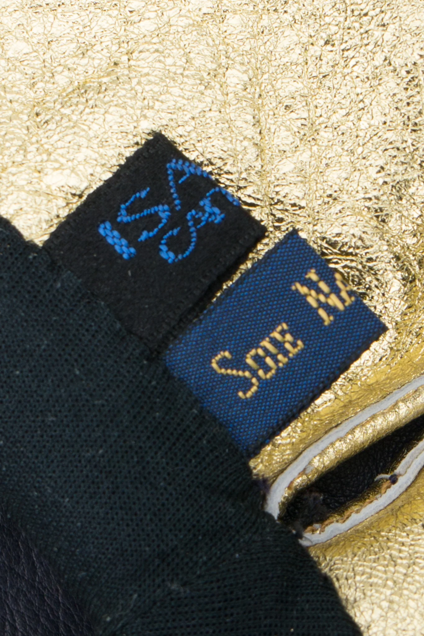 Lamé Cuffed Gauntlet Gloves - Image 13