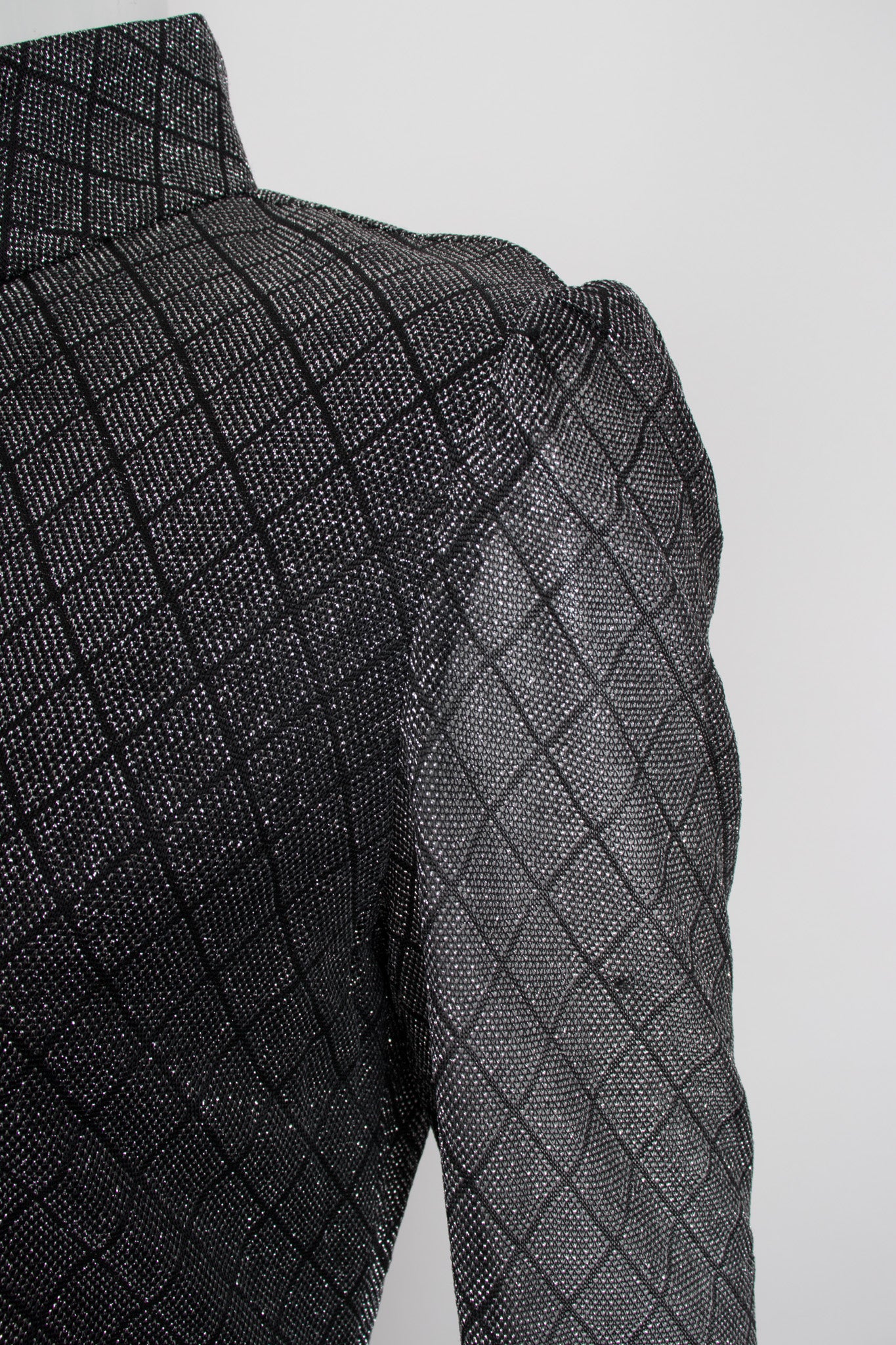 Lamé Diamond Dot Dress - Image 11